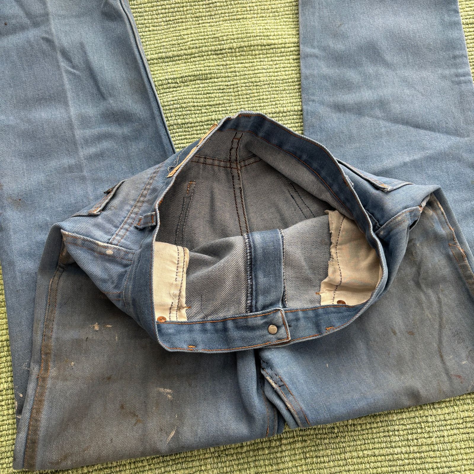 Vintage True vintage 60s/70s blue painters pants size 31x31 Size US 31 - 3 Thumbnail