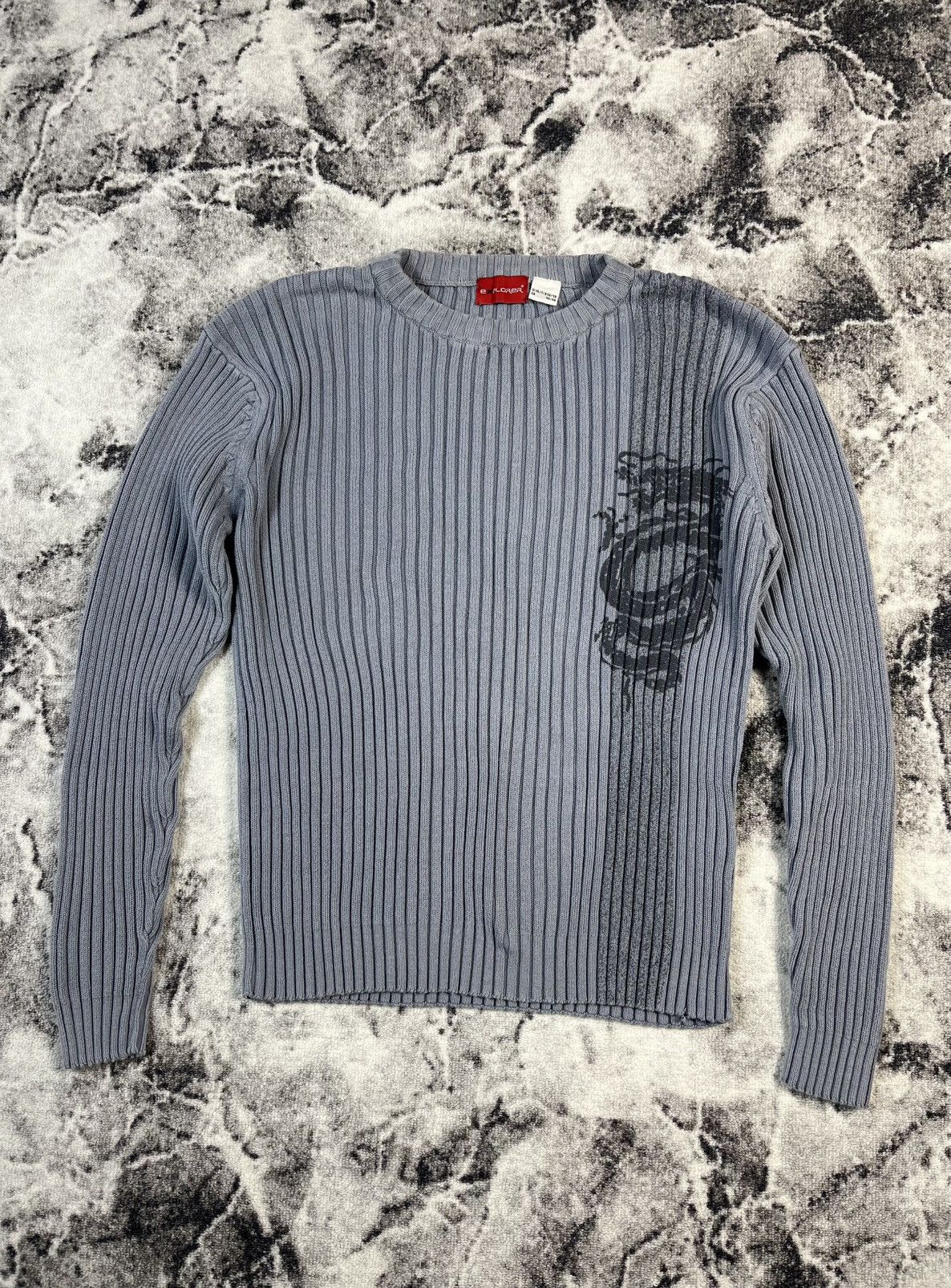 Japanese Brand Vintage Japanese Brand Avantgarde Sweater Y2K Style Size US L / EU 52-54 / 3 - 1 Thumbnail