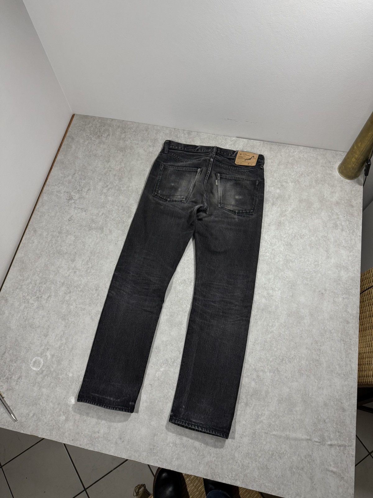 Orslow Orslow grey Selvedge denim Made in Japan S: 1 / 30US faded Size US 30 / EU 46 - 3 Thumbnail