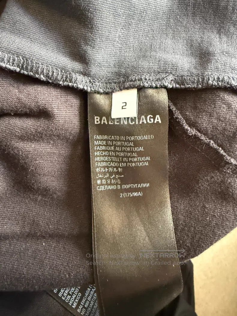 Balenciaga Balenciaga Reversed Band Short Sleeve Size US M / EU 48-50 / 2 - 4 Thumbnail