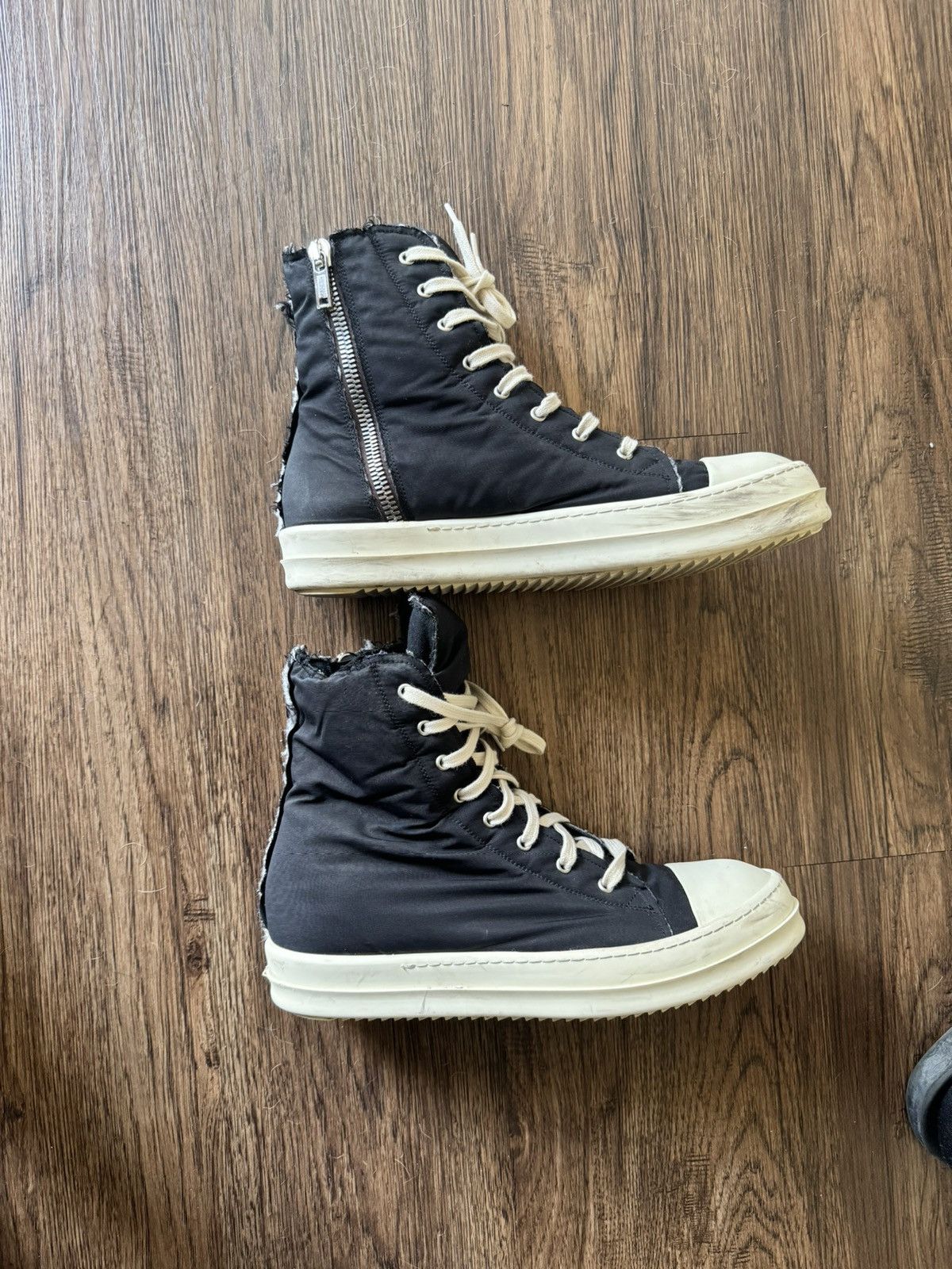 Rick Owens RICK OWENS DRKSHDW Black Murray Sneakers Size US 12 / EU 45 - 7 Thumbnail