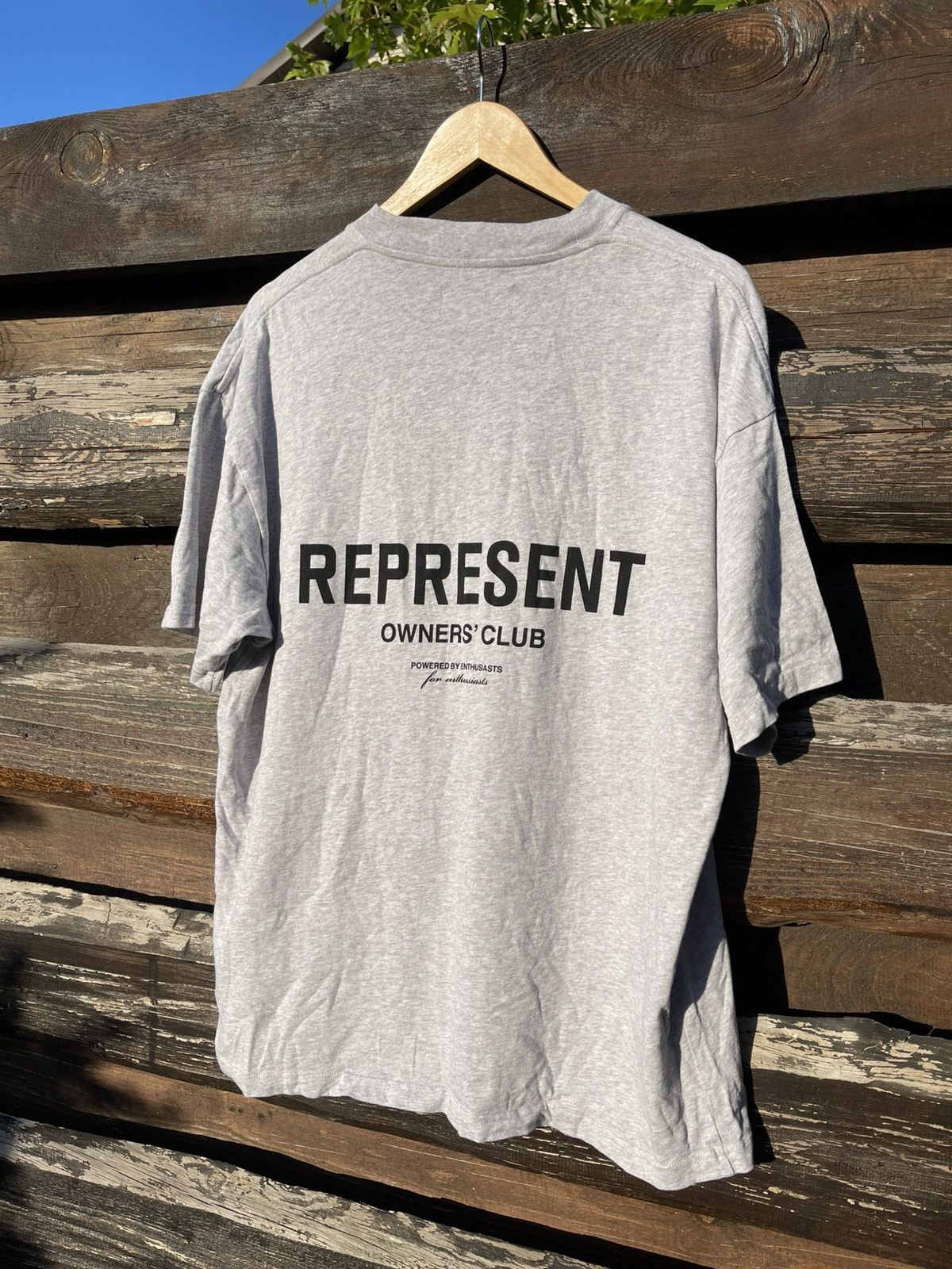 Represent Clo. Represent Owners Club Grey big logo t-shirt Size US M / EU 48-50 / 2 - 3 Thumbnail