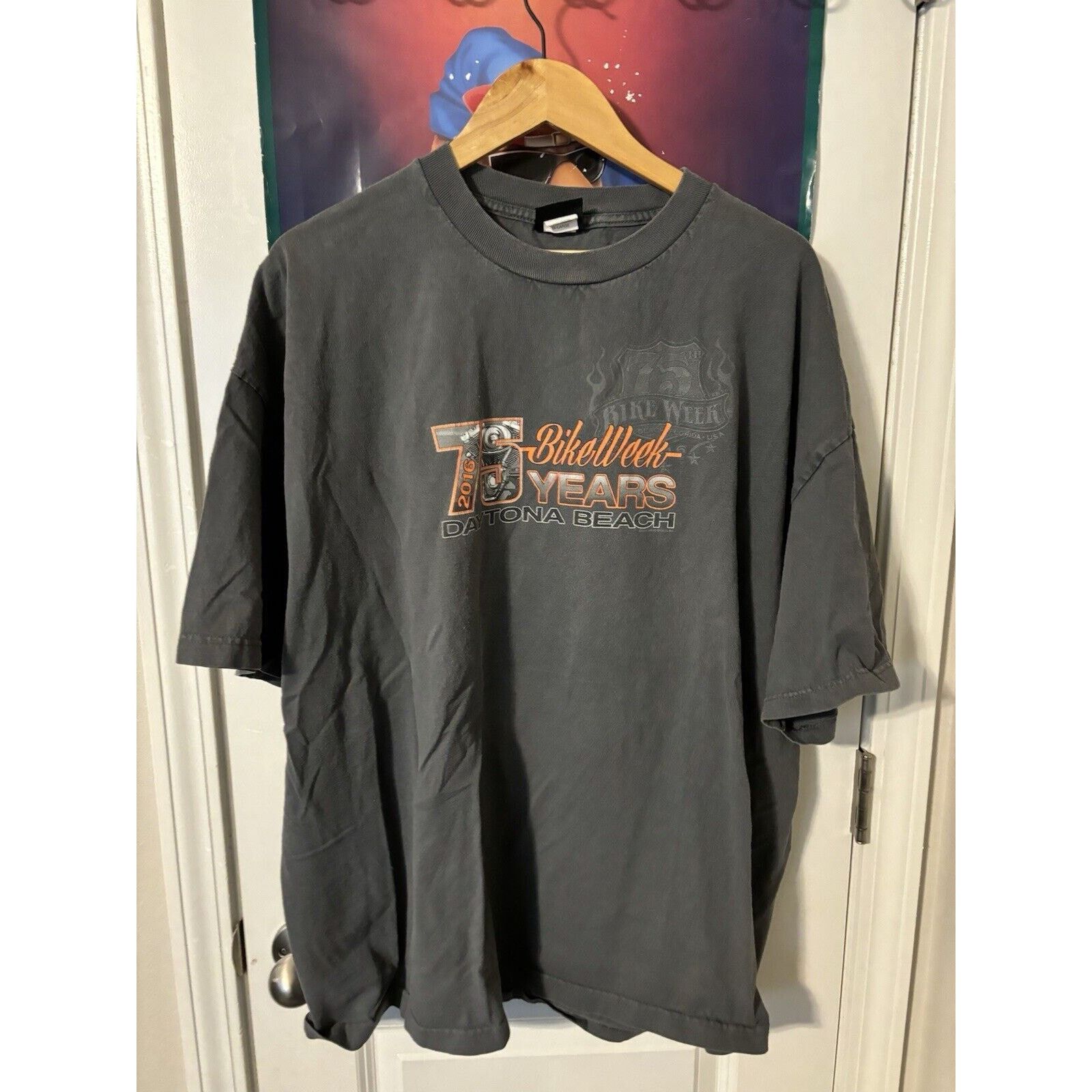 Harley Davidson vintage 75 Bikeweek years daytona harley davidson 3X shirt Size US XXL / EU 58 / 5 - 1 Thumbnail
