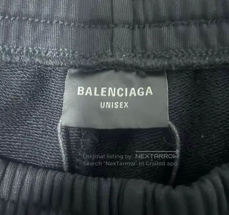 Balenciaga Balenciaga size XS Ski series double-ring logo frayed casu Size US 27 - 3 Thumbnail