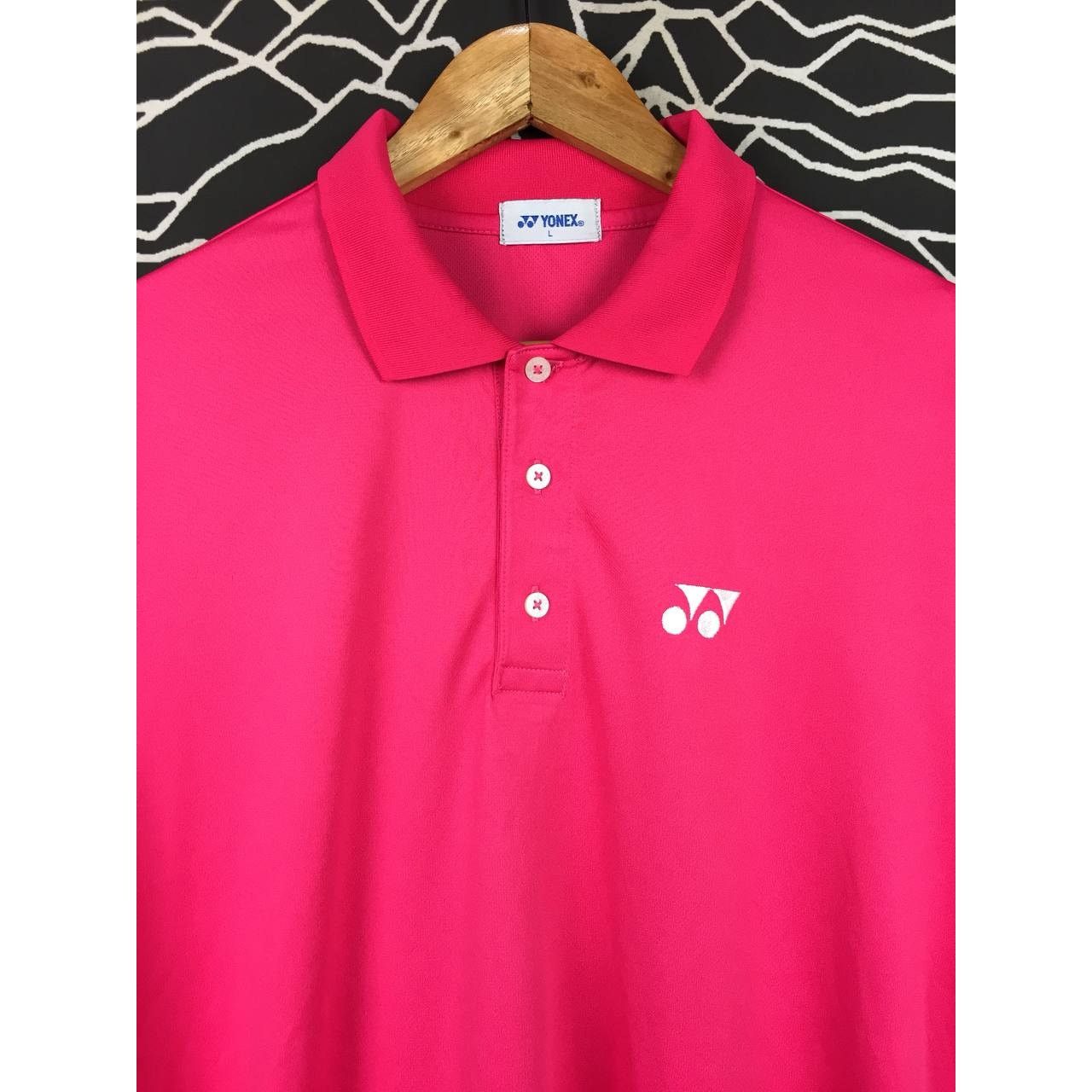 Japanese Brand × Vintage Yonex Embroidered Logo Athletic Sportswear Polo Tee Size US L / EU 52-54 / 3 - 3 Thumbnail