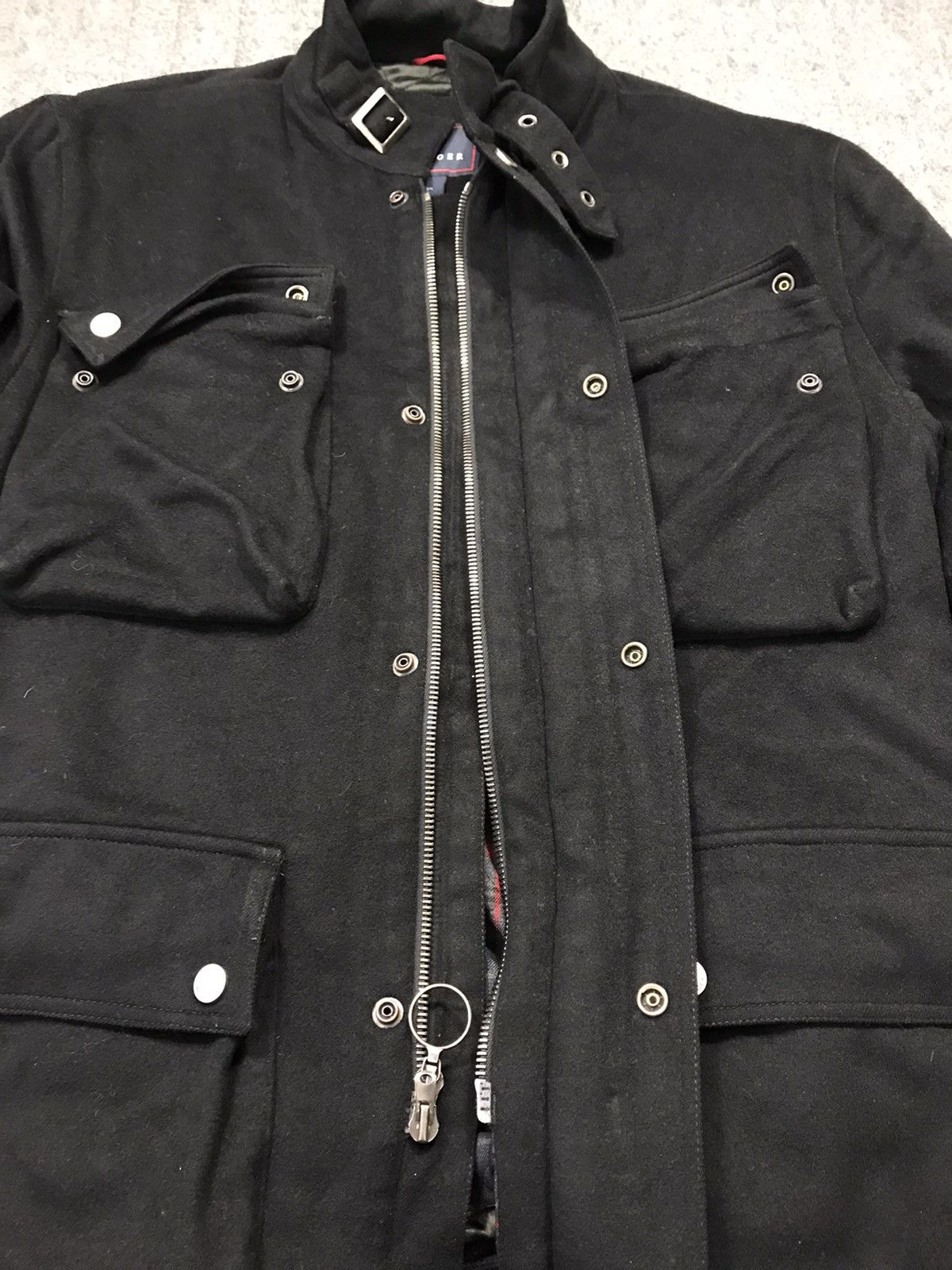 Designer Tommy Hilfiger Lanificio Del Casentino Multipocket Jacket Size US L / EU 52-54 / 3 - 5 Thumbnail