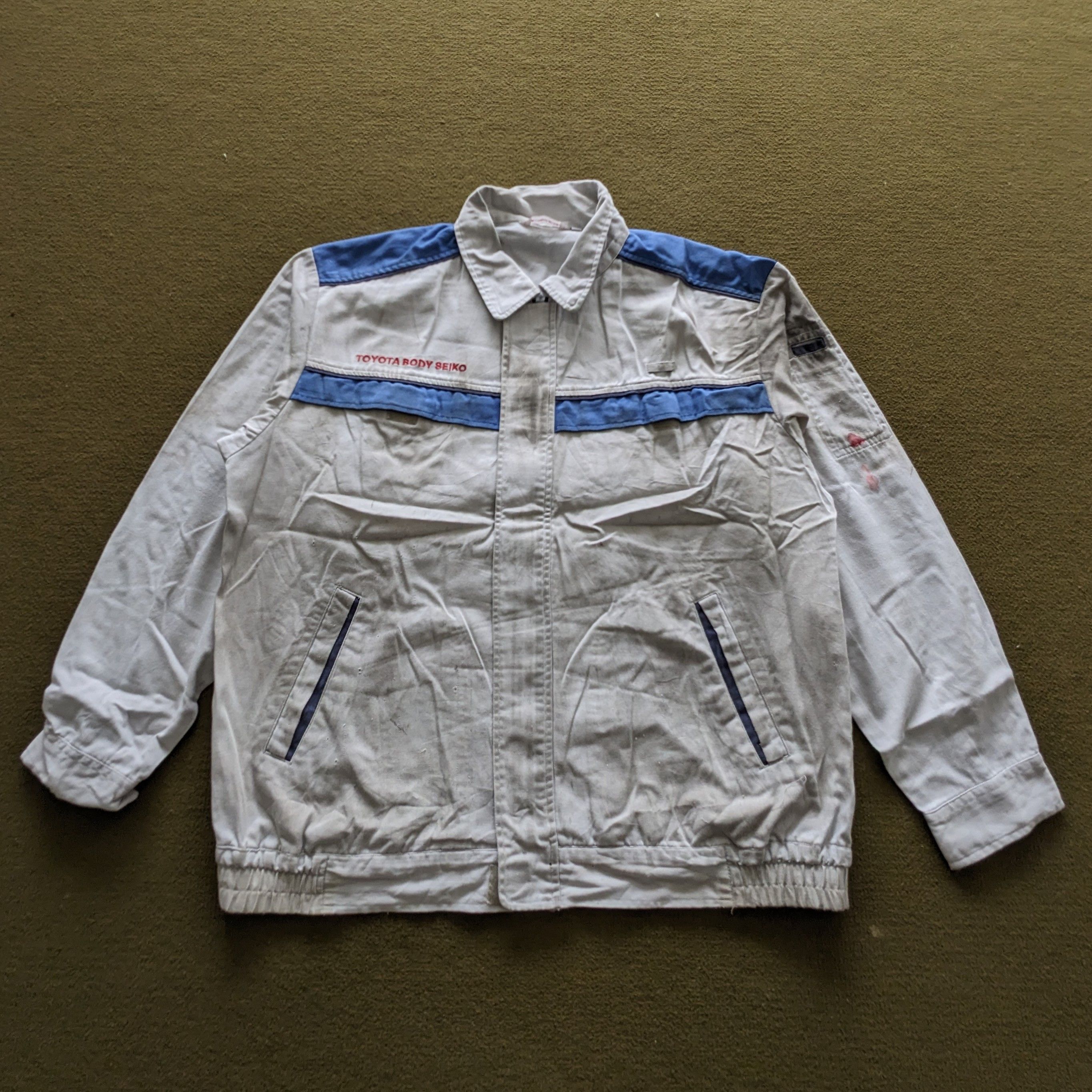 Japanese Brand Vintage TRD TOYOTA Motorsports Racing Custom Jacket Size US L / EU 52-54 / 3 - 1 Thumbnail