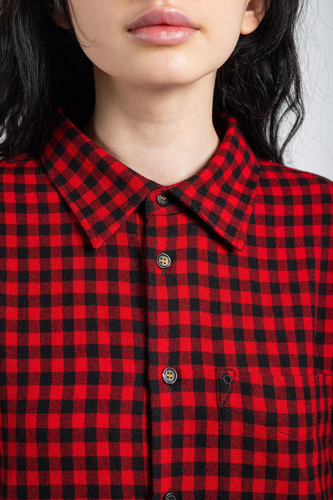 Dsquared2 DSQUARED2 Gingham Check Wool Shirt Jacket Size S / US 4 / IT 40 - 3 Thumbnail