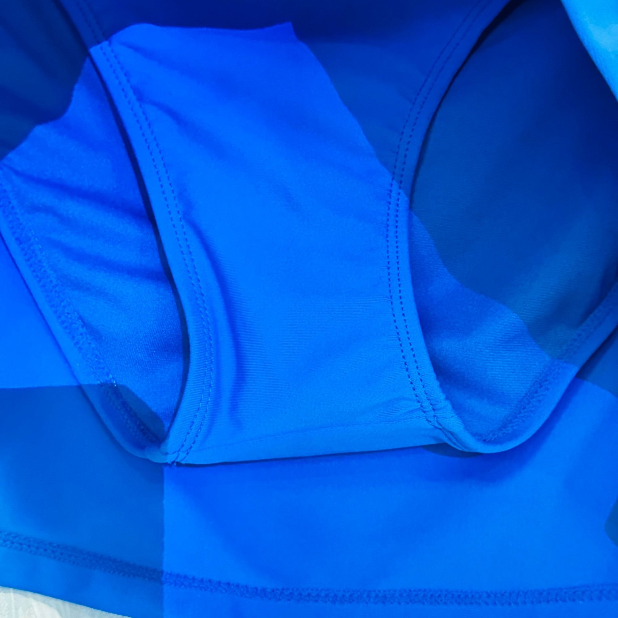 Other ✨Island Escape Size 12 Women's Blue Solid Skirtini Swim Skir Size 34" / US 12 / IT 48 - 3 Thumbnail