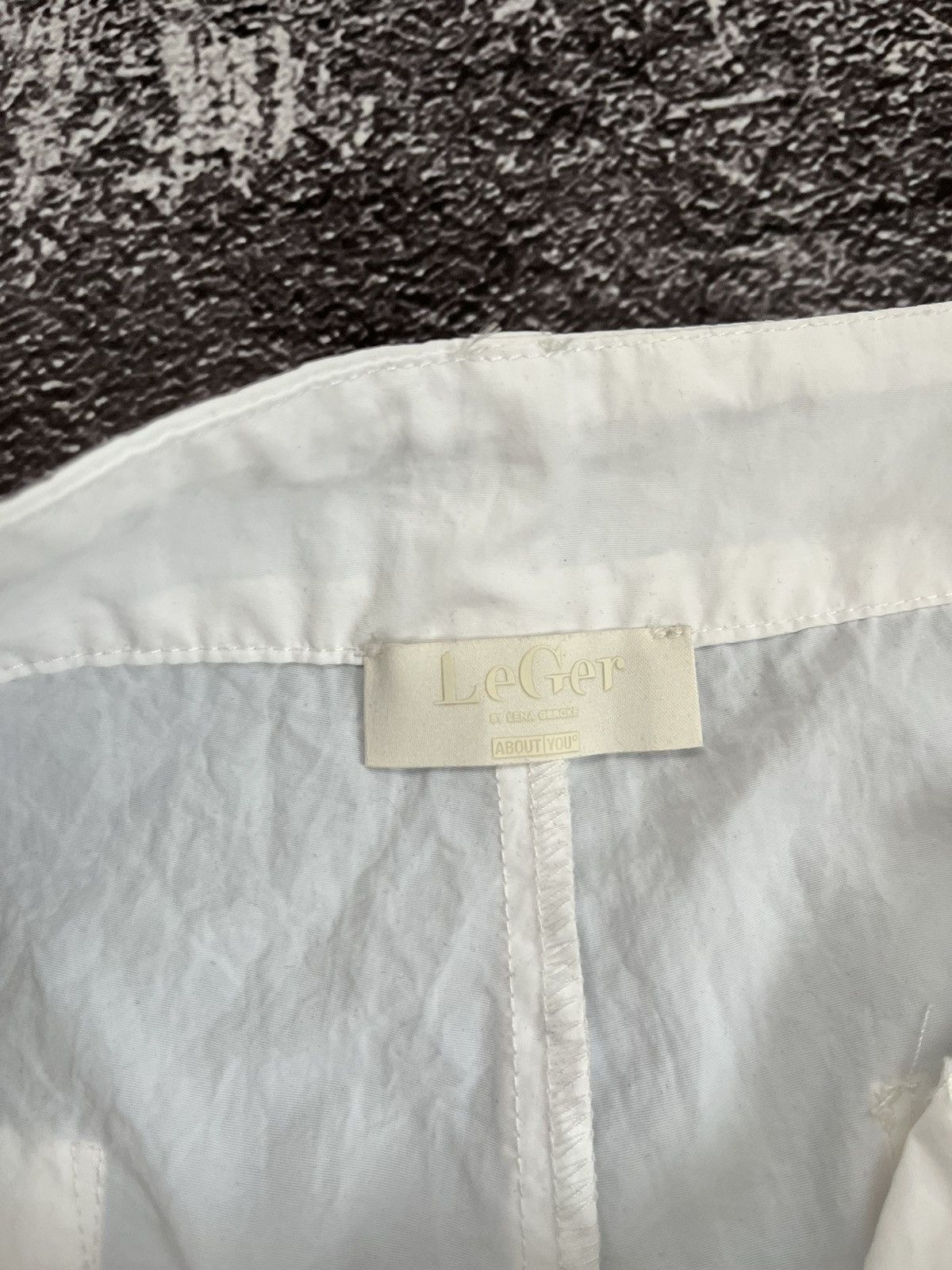 Other LE GER by Lena Gercke Cargo Multipocket White Pants Size 28" / US 6 / IT 42 - 9 Thumbnail