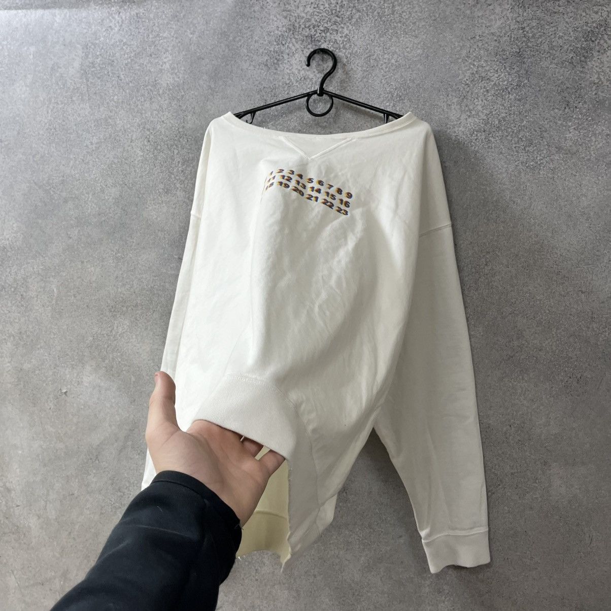 Maison Margiela Maison Margiela big logo sweatshirt Size US S / EU 44-46 / 1 - 8 Thumbnail