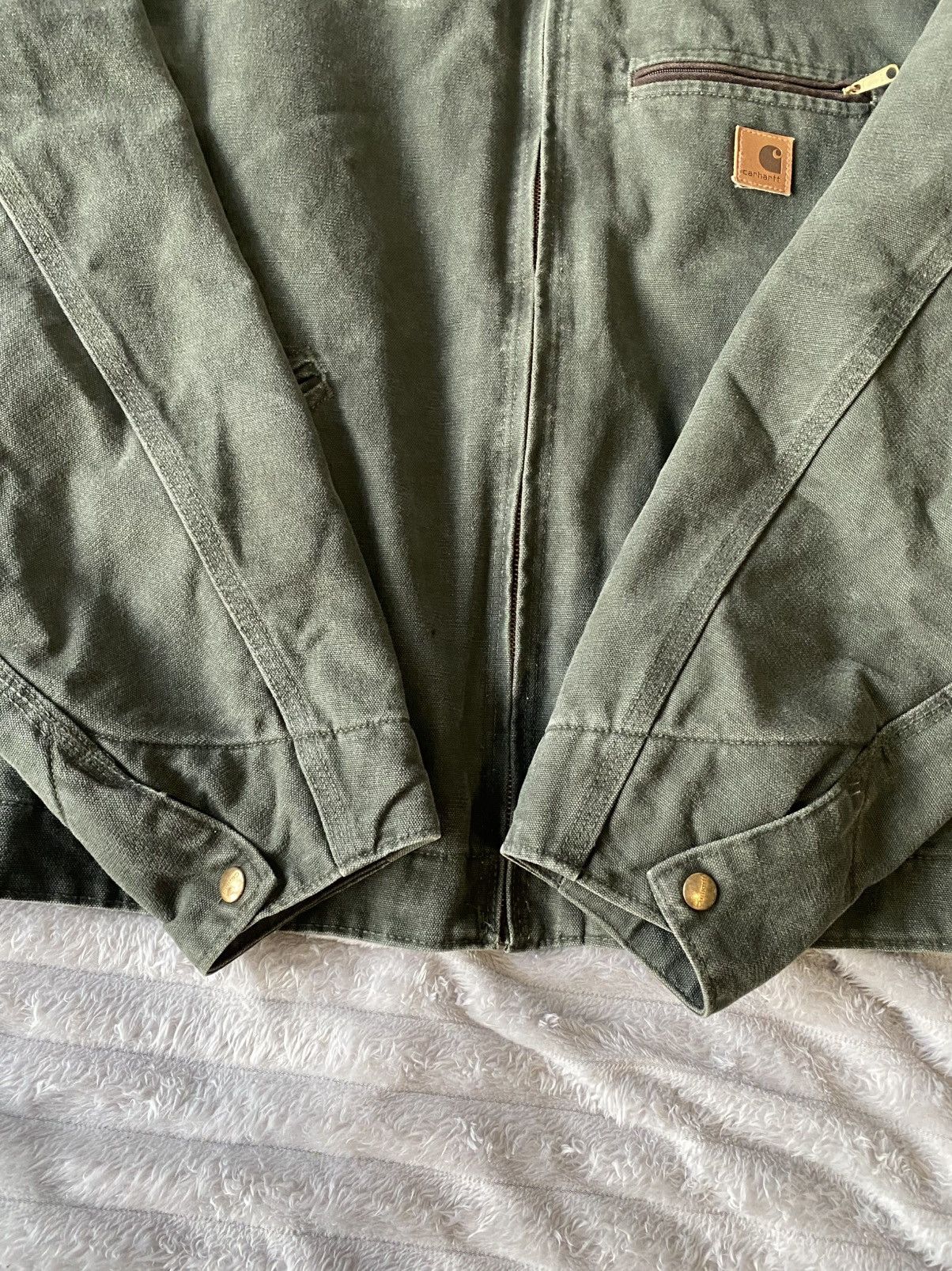 Carhartt Carhartt detroit jacket J97 Mos vintage Size US XL / EU 56 / 4 - 5 Thumbnail