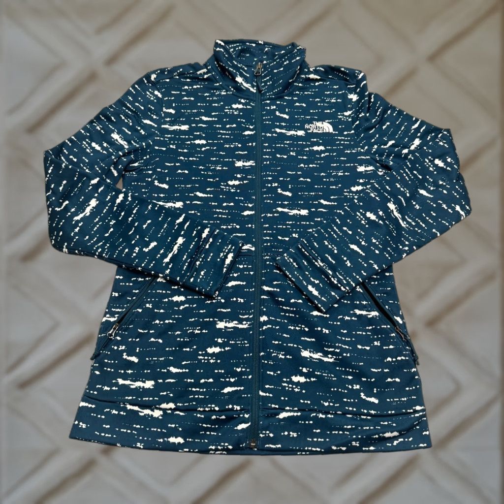 The North Face The North Face Motivation 2.0 Scatter Print Full Zip Jacket Mens Small Blue NWOT Jacket S Blue The North Face Mens Regular Jacket Size S / US 4 / IT 40 - 1 Thumbnail