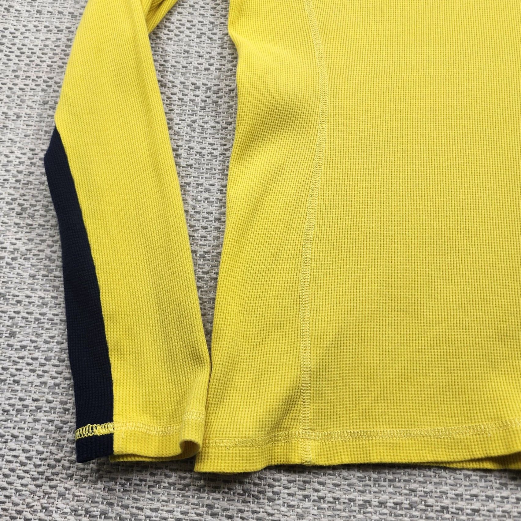 Ralph Lauren Lauren Ralph Lauren Thermal Shirt Womens XL Yellow Quarter Zip Lauren Active Size XL / US 12-14 / IT 48-50 - 3 Thumbnail