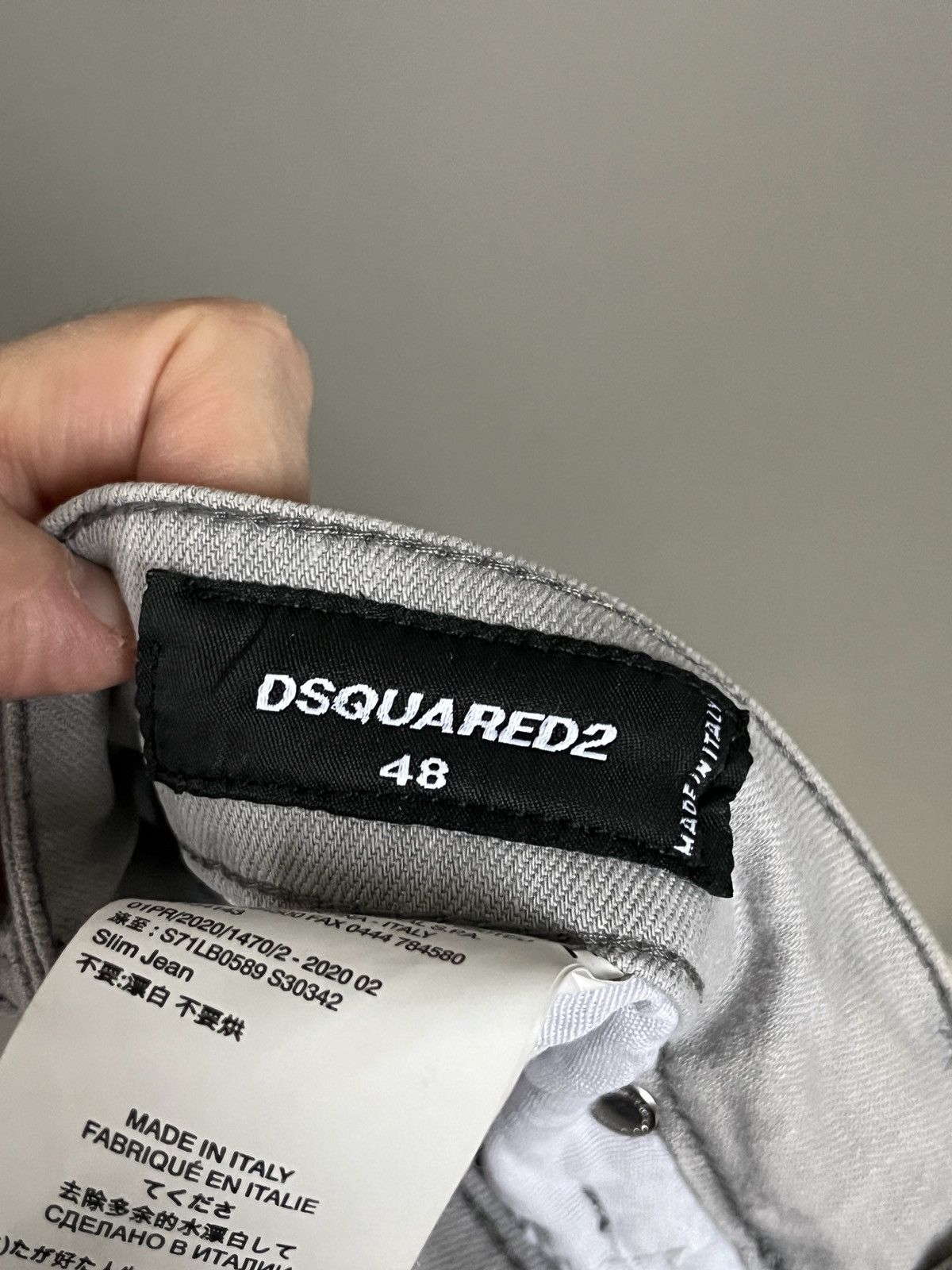 Dsquared2 Dsquared2 Distressed Gray Shorts Size US 32 / EU 48 - 15 Thumbnail