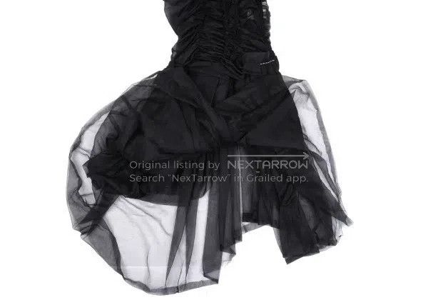 Comme des Garcons Comme Des Garcons Black vintage chiffon 3D design sense dr Size S / US 4 / IT 40 - 8 Thumbnail