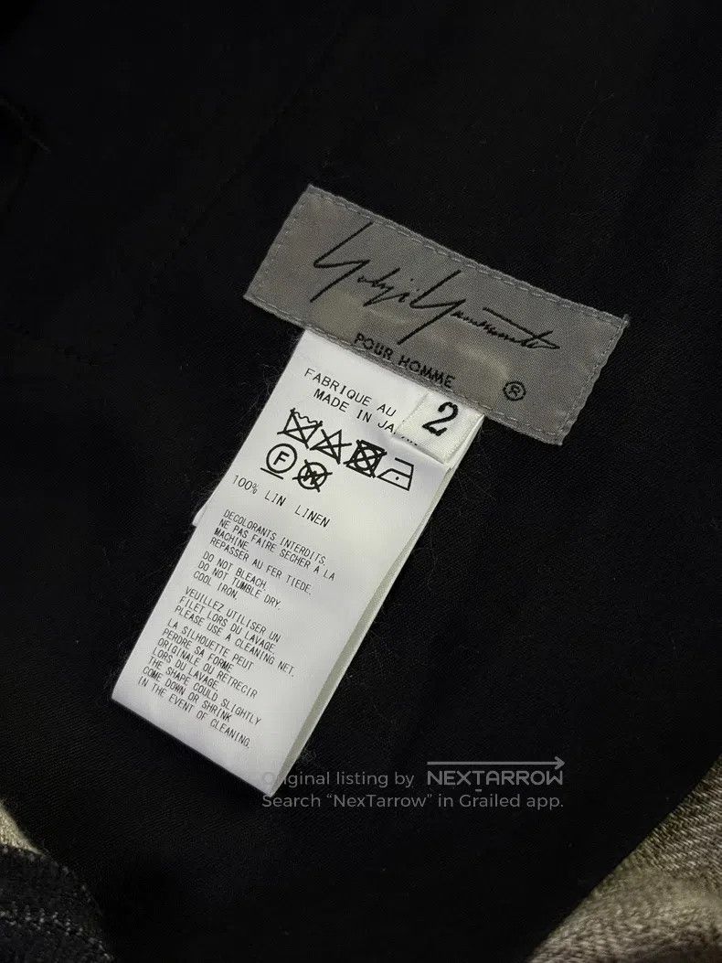 Yohji Yamamoto Yohji Yamamoto size 2 20ss show cropped wide-leg pants Size US 28 / EU 44 - 8 Thumbnail