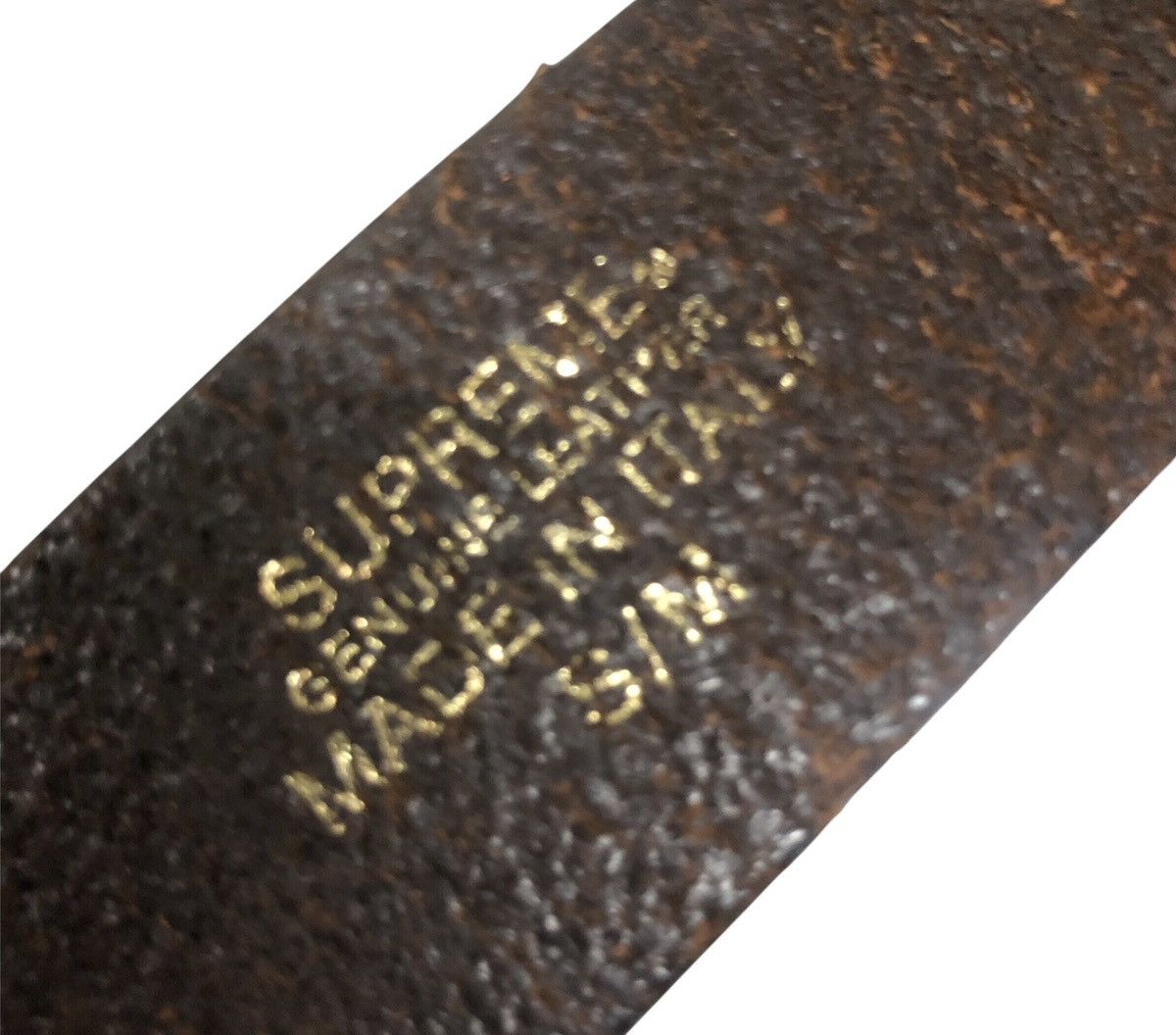 Supreme Supreme Leather Belts Limited Editions (Unisex Design) Size 30 - 14 Thumbnail