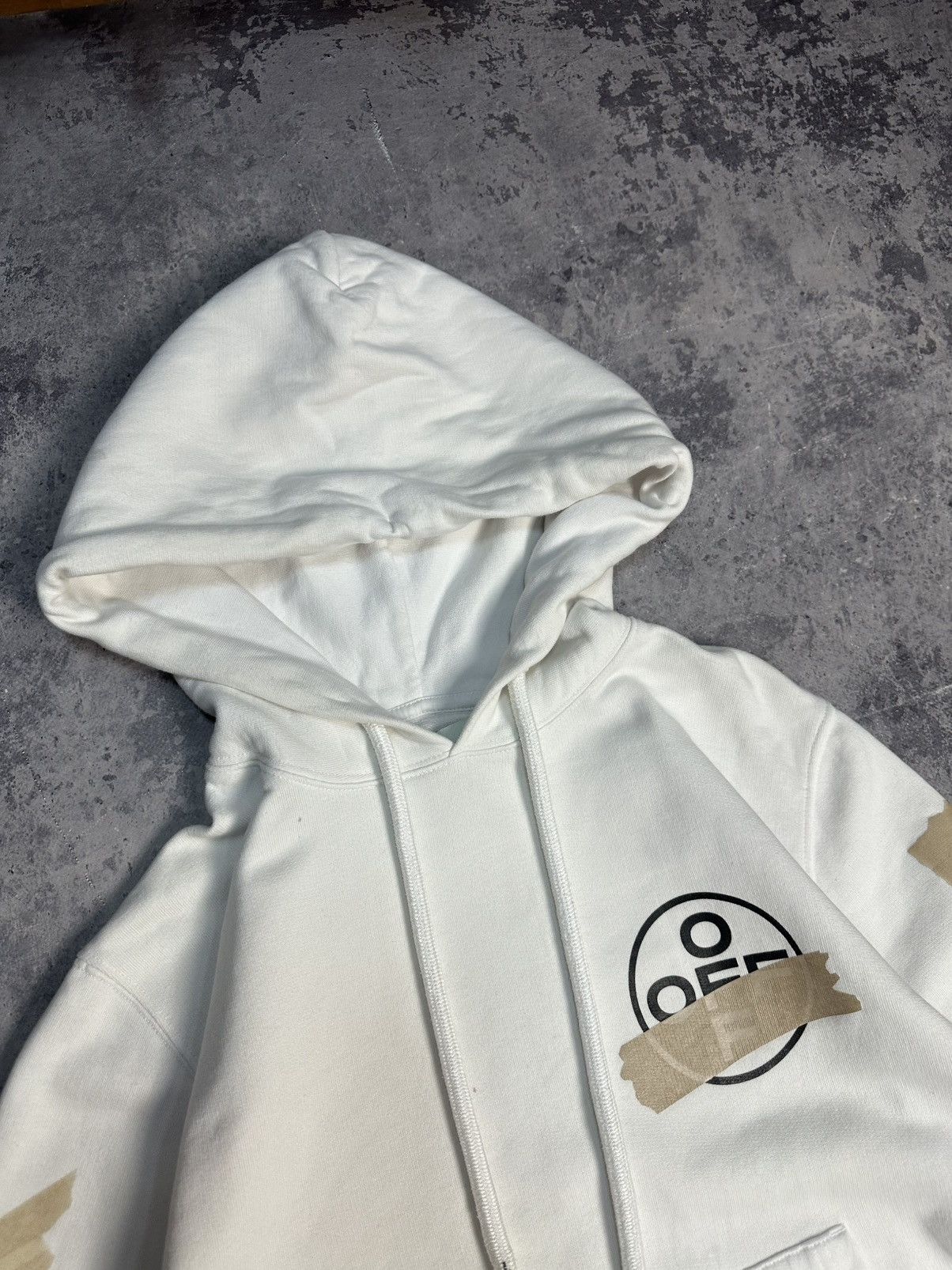 Off-White OFF-WHITE Tape Arrows Hoodie Size US S / EU 44-46 / 1 - 6 Thumbnail