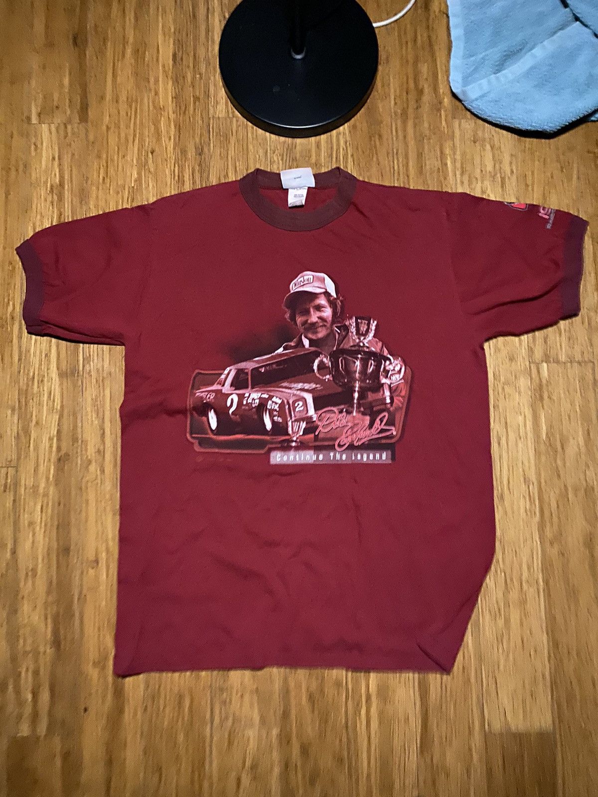 Vintage 90s Chase NASCAR Dale Earnhardt The Big Dawgs Back AOP Shirt Sz XL