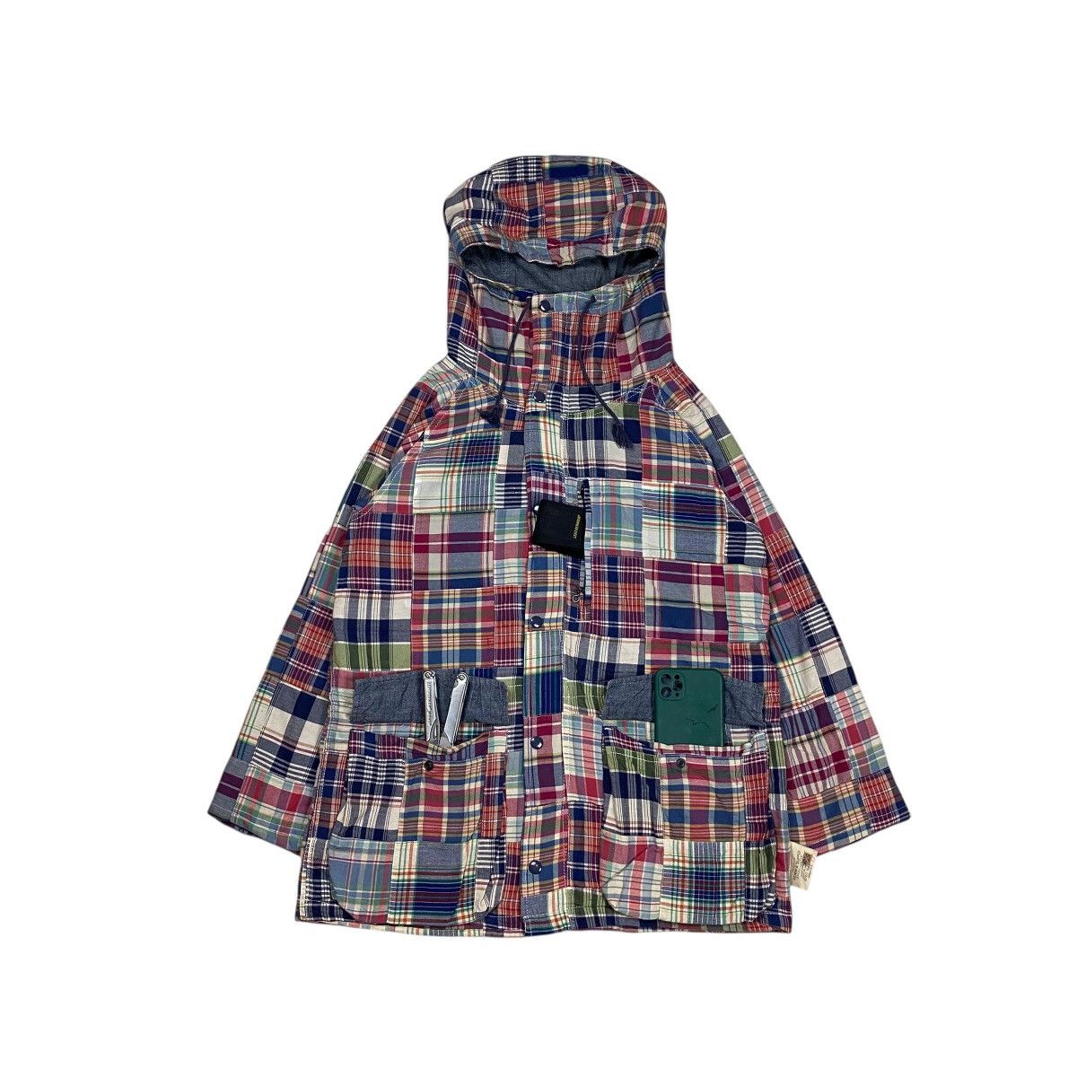 Denim & Supply Ralph Lauren Denim & Supply Ralph Lauren Tartan Patchwork Pullover Jacket Size US S / EU 44-46 / 1 - 6 Thumbnail