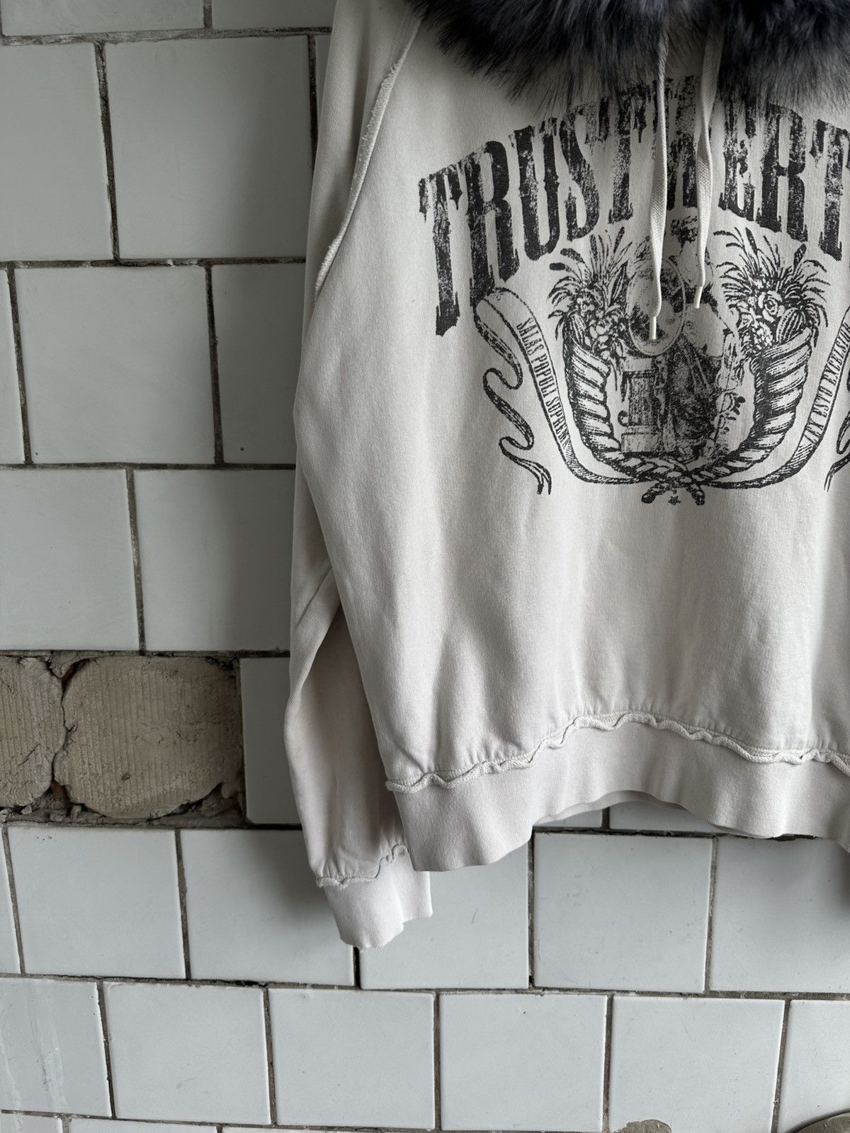 Handmade Vintage Japanese Style Peter Werth Fur Custom Hoodie Y2K 00s Size US L / EU 52-54 / 3 - 9 Thumbnail