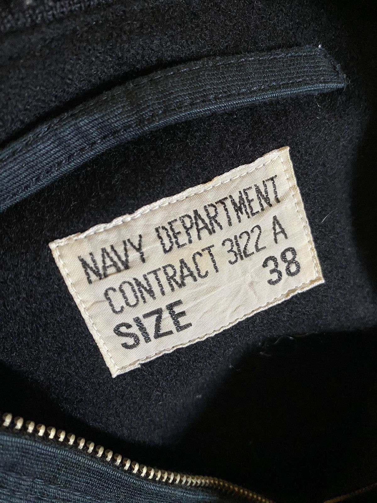 Buzz Rickson's Archival Vtg Buzzrickson Deck Zip Seabees Stencil Jacket Size US M / EU 48-50 / 2 - 12 Thumbnail