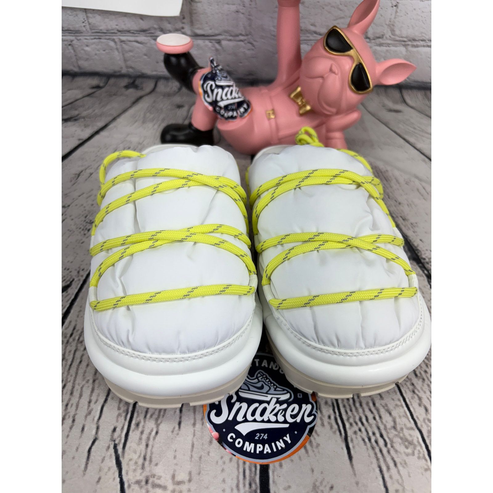 Ugg Ugg Spaceslider Tech Sandal Womens 7 Yellow Platform Slipper Size US 7 / IT 37 - 2 Thumbnail
