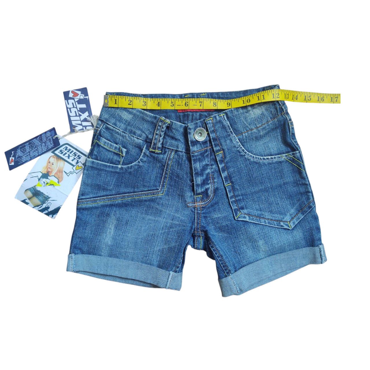 Miss Sixty Miss Sixty shorts sz xs new Size 26" / US 2 / IT 38 - 1 Thumbnail
