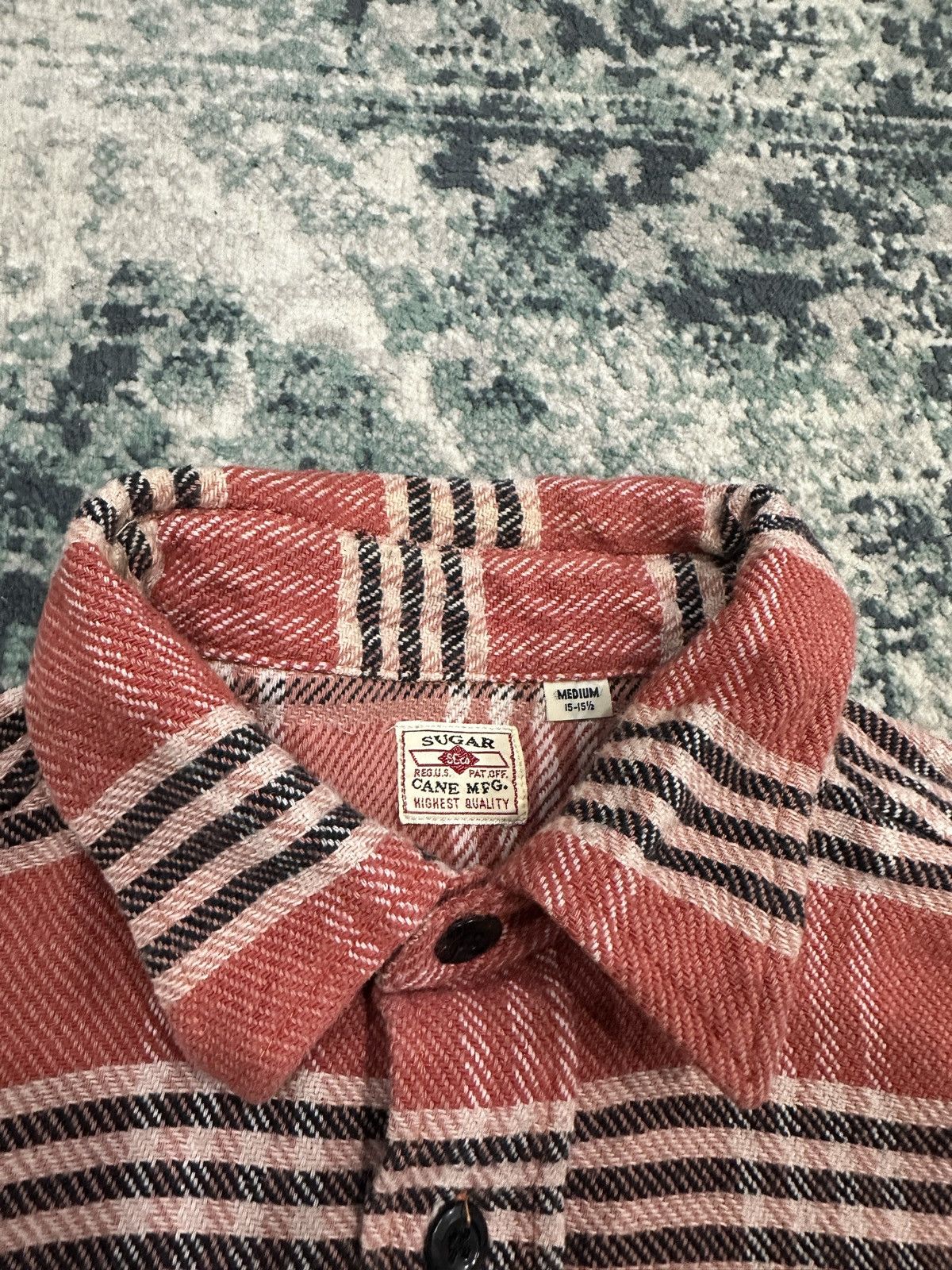 Sugar Cane Sugar Cane By Toyo Entrprise Flannel Checked Button Up Shirt Size US M / EU 48-50 / 2 - 9 Thumbnail