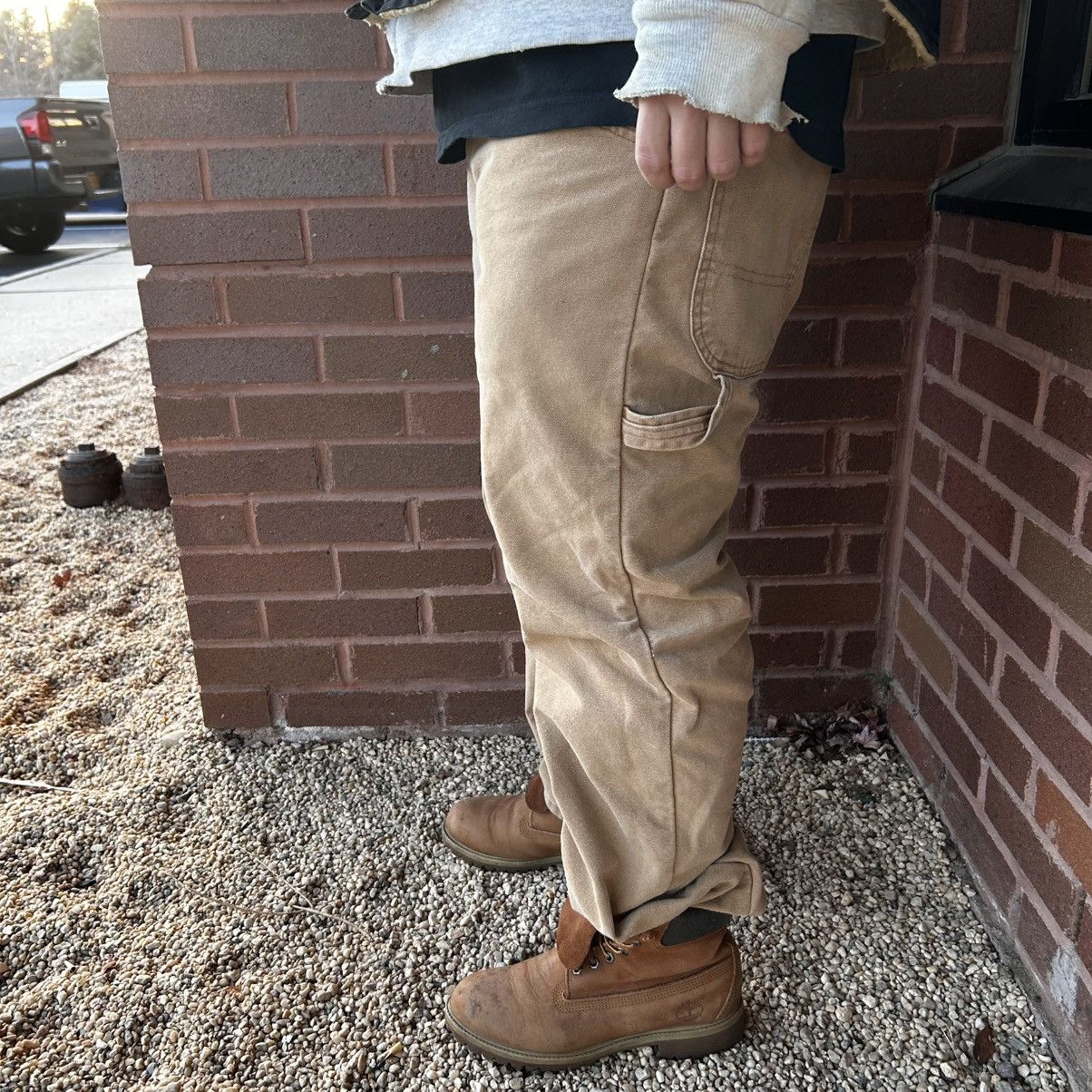 Dickies × Vintage y2k dickies blanket lined canvas pants Size US 34 / EU 50 - 4 Thumbnail