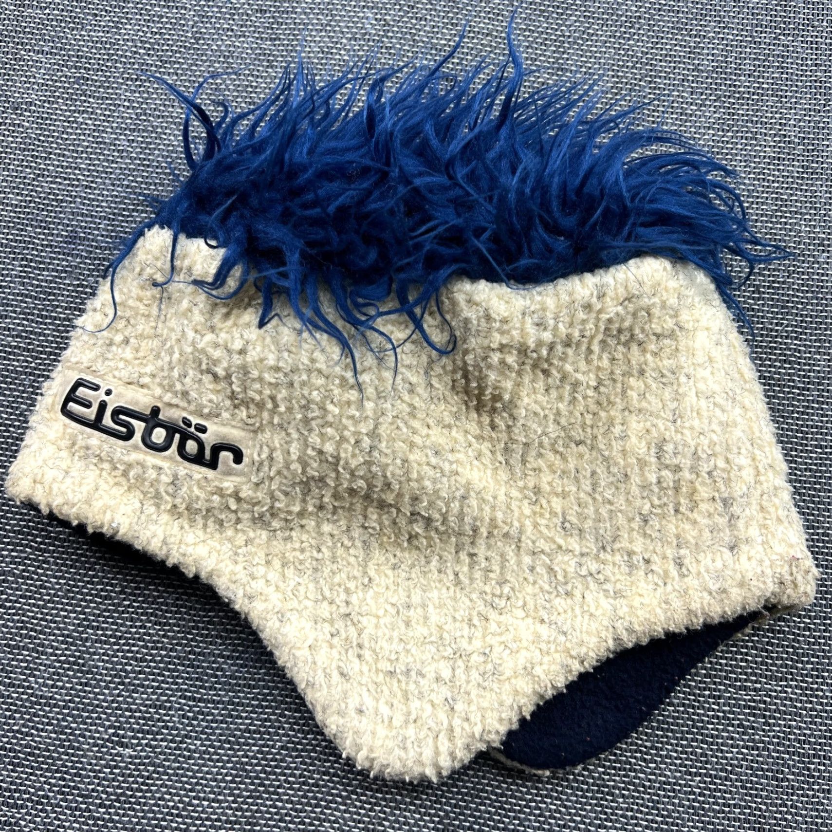Vintage VINTAGE Eisbar Beanie Hat Size 55 Fleece Punk Fur Insulated Ski Beige Beanie Unisex Adults Mens Womens Size XXL / US 16-18 / IT 52-54 - 3 Thumbnail