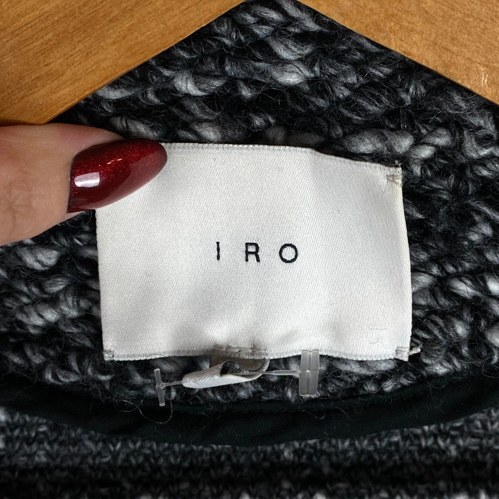 Iro Women’s IRO Biker Jacket Multicolor Acrylic Polyamide Size 38 Size XS / US 0-2 / IT 36-38 - 6 Thumbnail