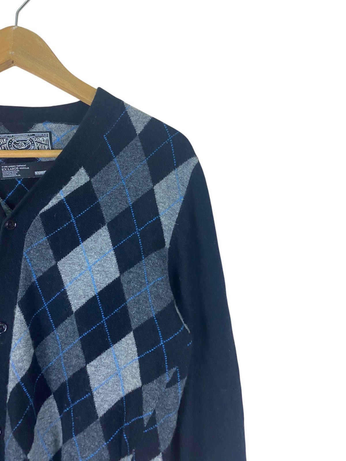 Neighborhood Neighborhood Diamond Button Ups Knitwear Size US XL / EU 56 / 4 - 2 Thumbnail