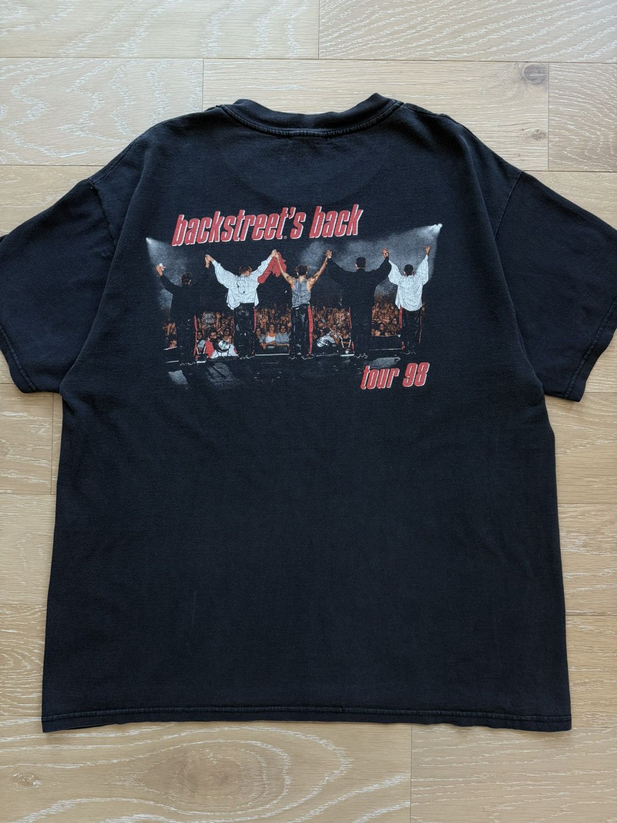 Vintage Vintage Backstreet Boys Backstreet’s Back ‘98 Tour Size US L / EU 52-54 / 3 - 2 Thumbnail