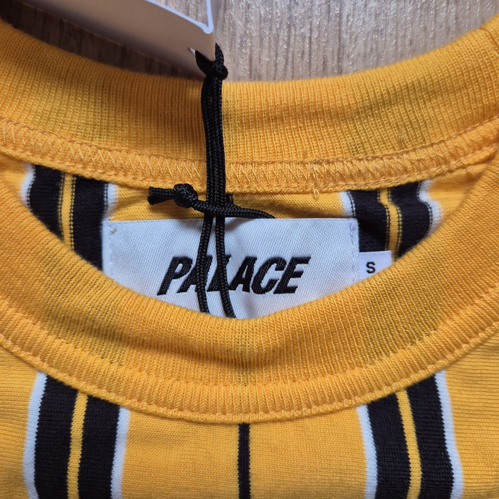Palace Palace Vertical Stripe T-Shirt Yellow Small Brand New FW22 Size US S / EU 44-46 / 1 - 4 Thumbnail