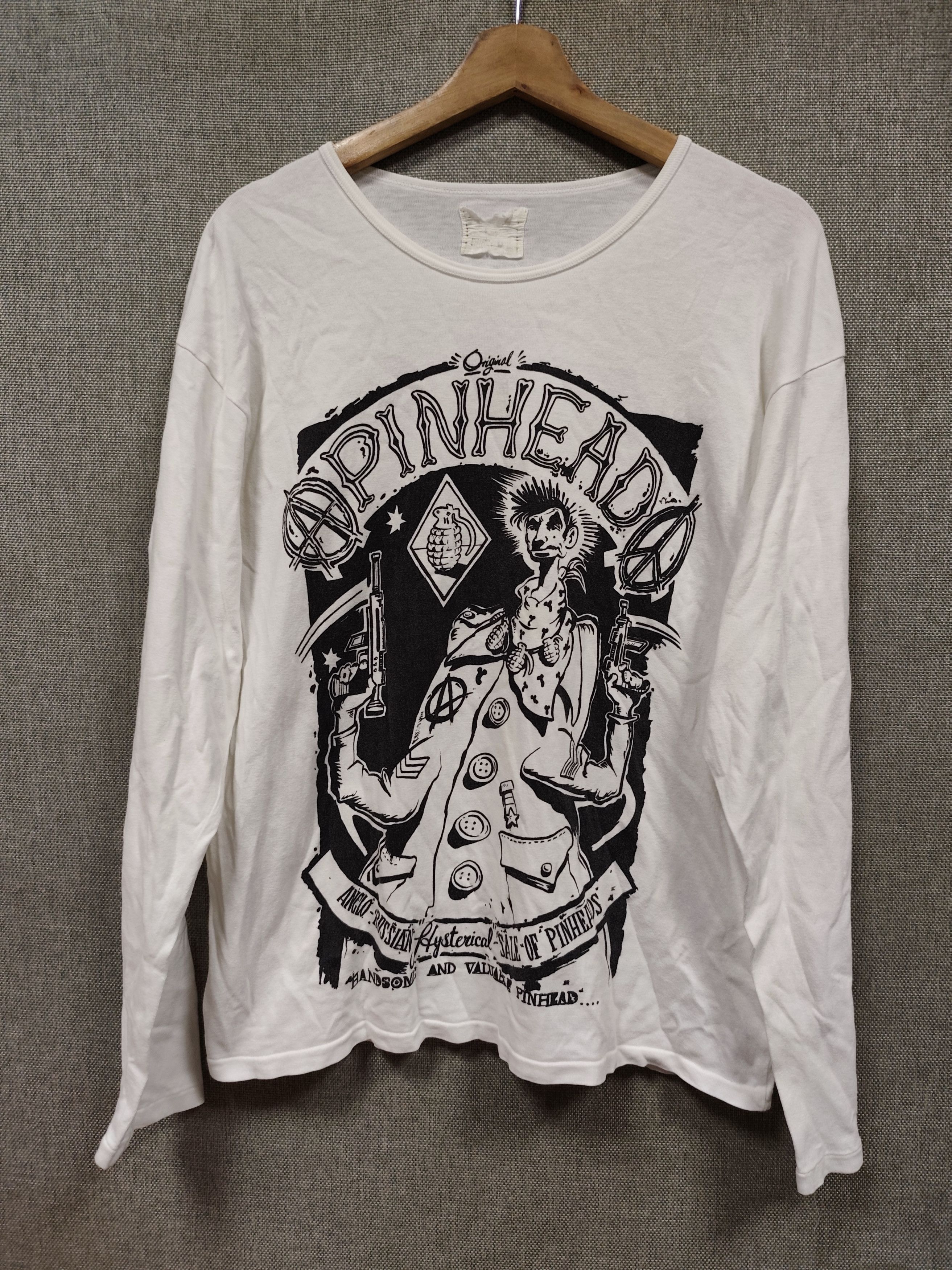 Seditionaries Vintage t shirt pinhead made in japan Size US M / EU 48-50 / 2 - 1 Thumbnail
