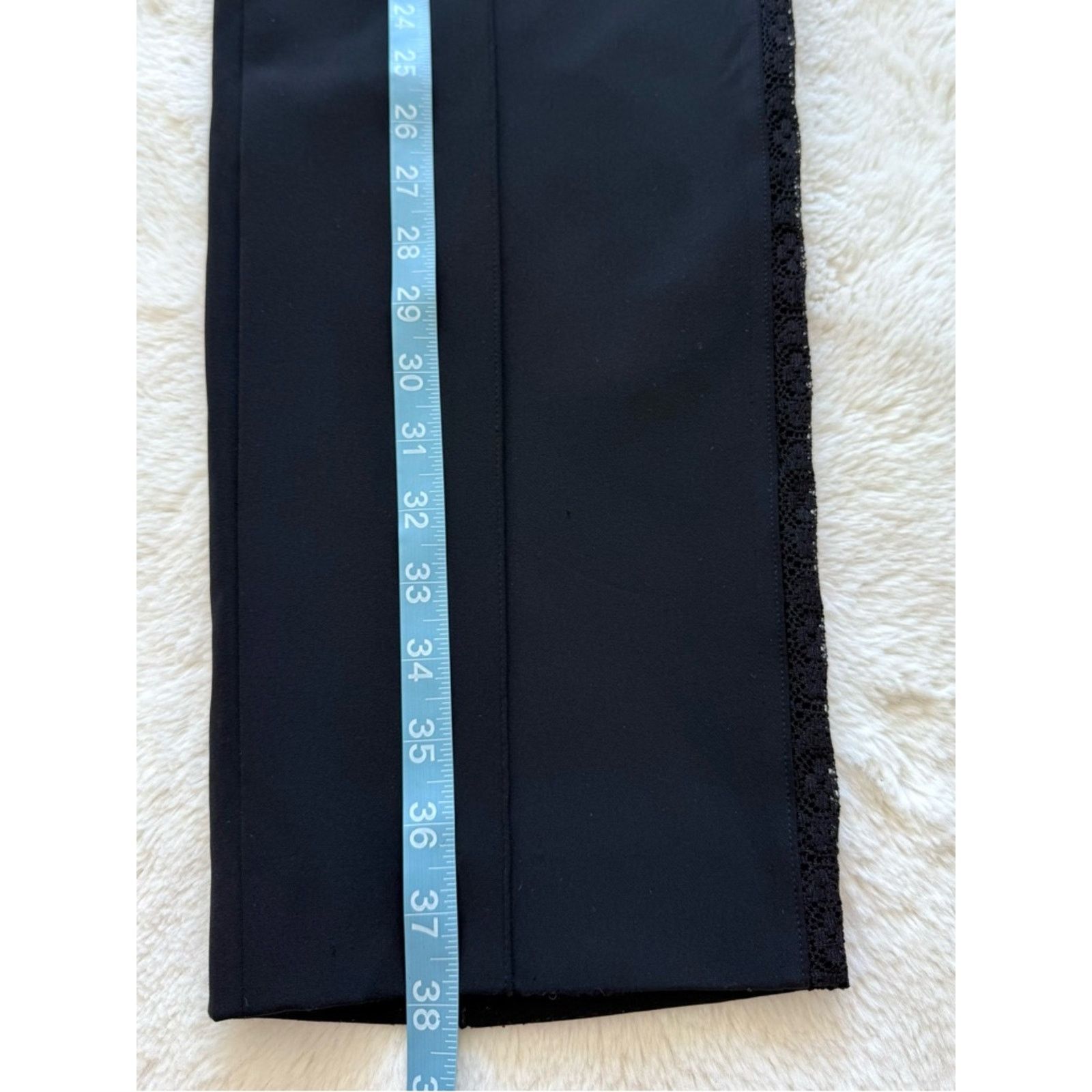 Escada Escada women pants with laces details size 40 or 10 US Size 32" / US 10 / IT 46 - 5 Thumbnail