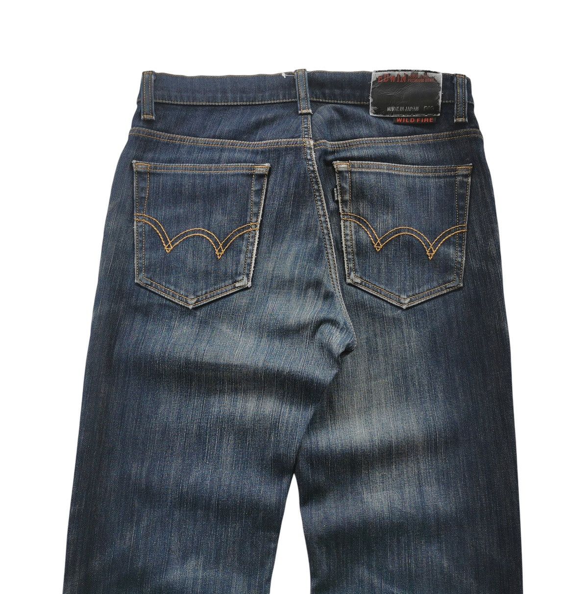 Edwin × Japanese Brand × Junhashimoto Edwin 503 Wild Fire Jeans 