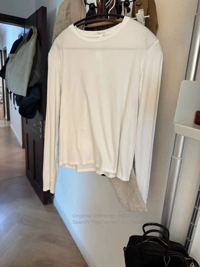 The Row The Row White Long Sleeve Top . Size US S / EU 44-46 / 1 - 1 Thumbnail