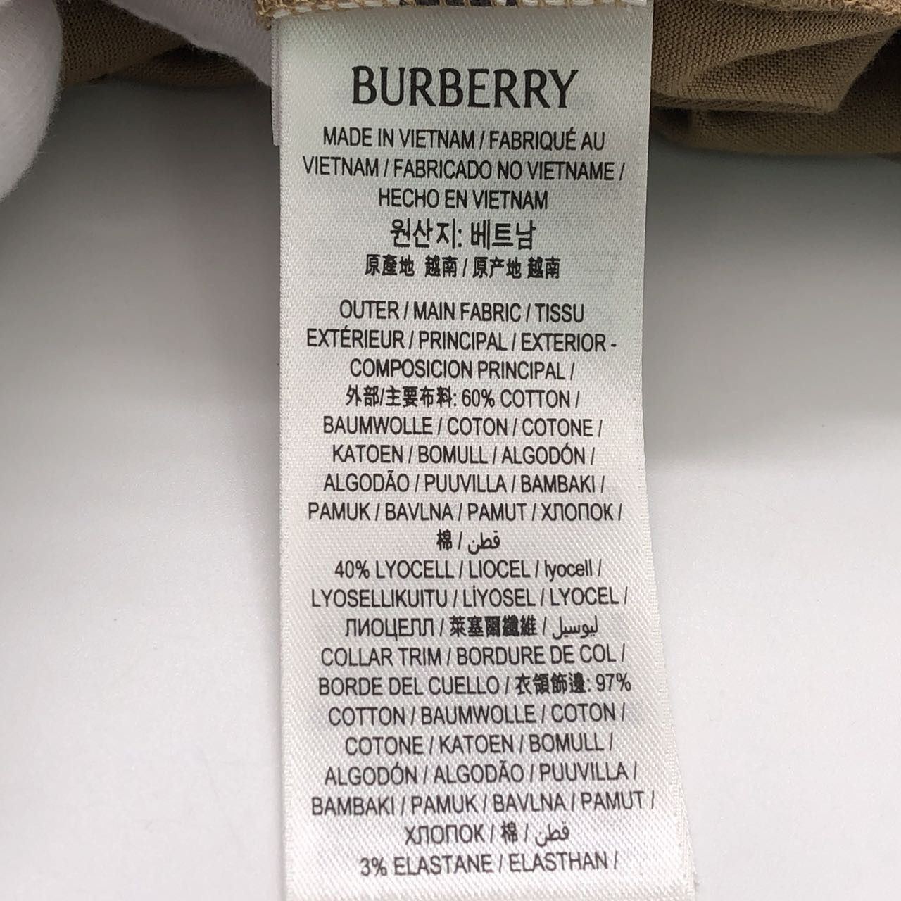 Burberry Burberry Logo Embellished Letter Regular T-shirt K26WX Size M / US 6-8 / IT 42-44 - 6 Thumbnail
