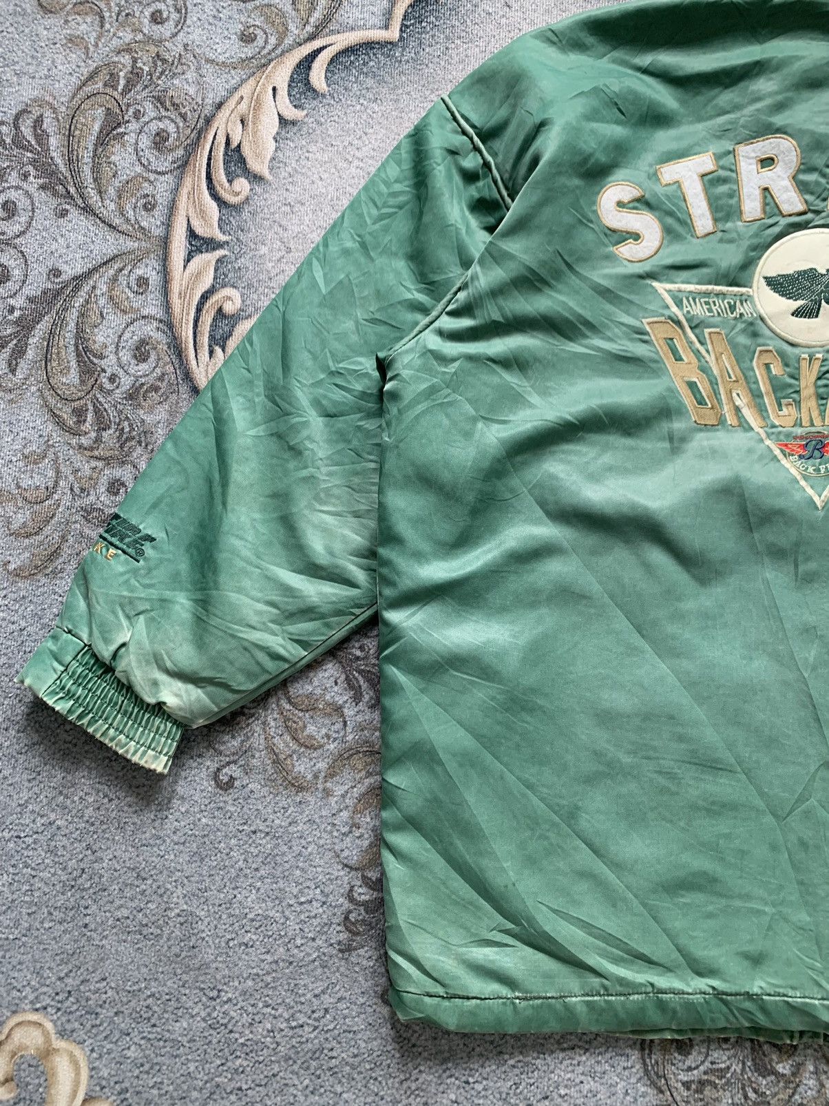 Japanese Brand × Sports Specialties × Vintage Strike Back Fire Team Line Blue Bowl Jacket Hoodie Size US L / EU 52-54 / 3 - 10 Thumbnail