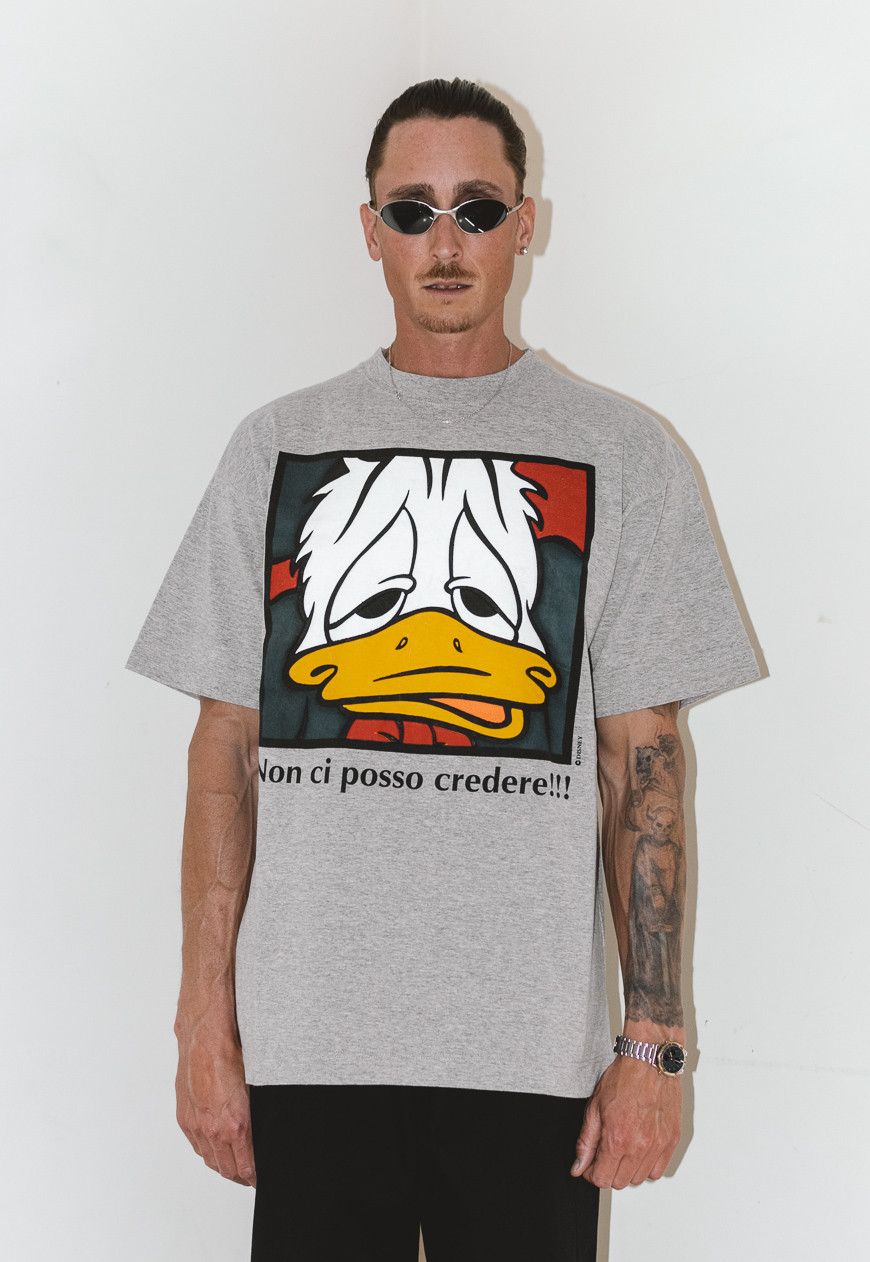 Disney × Vintage Vintage 90s luxury Disney Donald duck cartoon graphic Tee Size US L / EU 52-54 / 3 - 1 Thumbnail