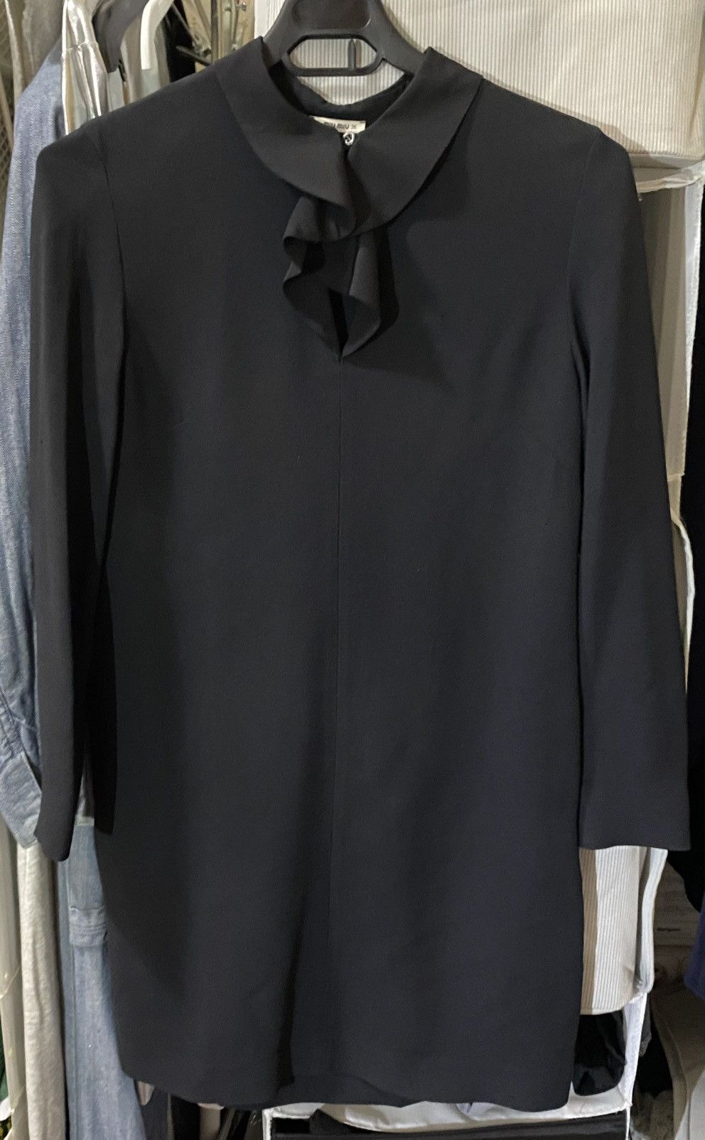 Miu Miu Black miu miu LBD Size XS / US 0-2 / IT 36-38 - 2 Thumbnail