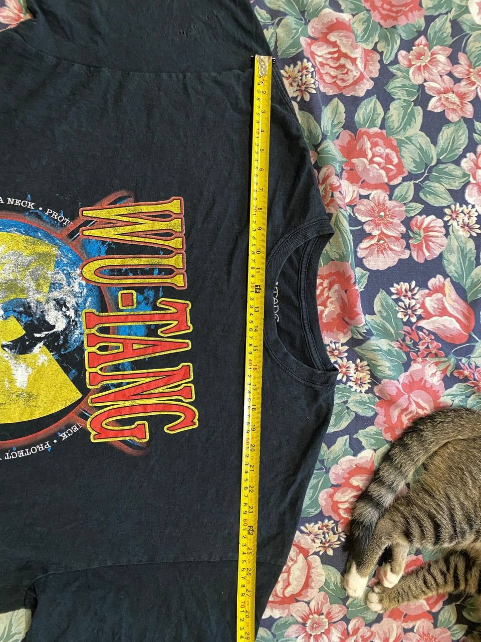 Wu-Tang Clan 3XL Y2K T-shirt Wu-Tang Clan big logo black Vintage Size US XXL / EU 58 / 5 - 7 Thumbnail
