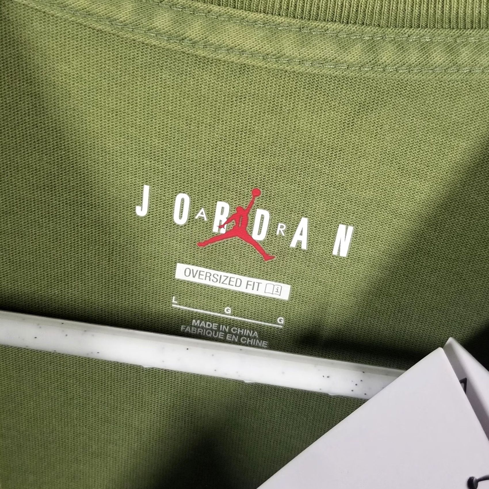 Jordan Brand Jordan Shirt Womens Large Green What Goes Up Oversized Fit FD7208-340 New Size L / US 10 / IT 46 - 6 Thumbnail