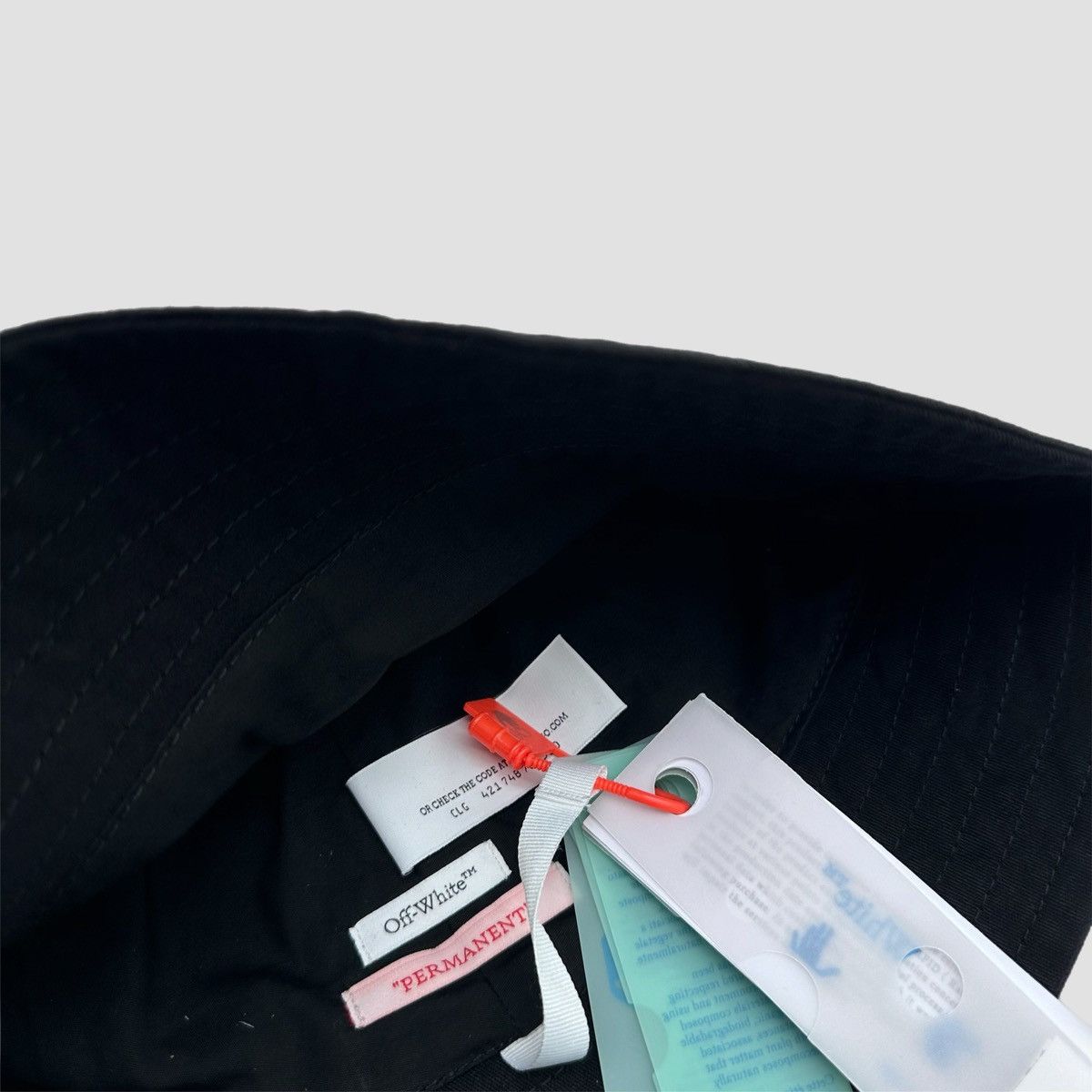 Off-White Off-White Logo Bucket Hat Size ONE SIZE - 7 Thumbnail
