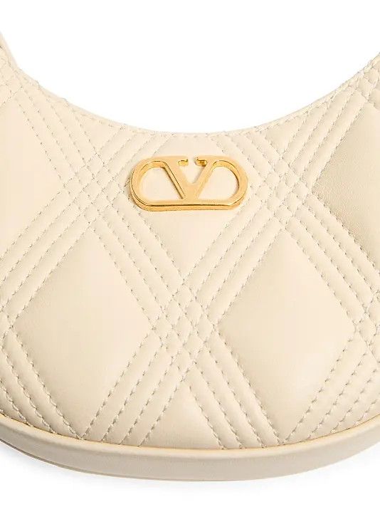 Valentino os11x0126 Size: OS / Quiltie 67 Mini Shoulder Bag in Beige Size ONE SIZE - 7 Thumbnail