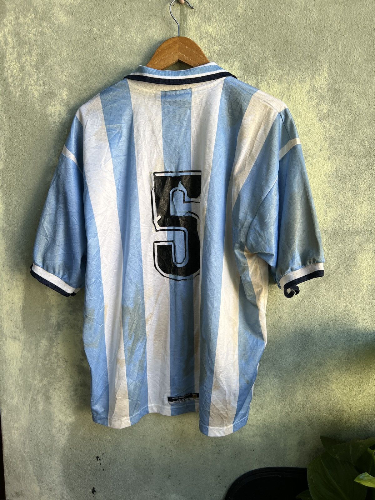 Reebok × Vintage 1999-2000-Rare Argentina Home Jersey Size US L / EU 52-54 / 3 - 2 Thumbnail