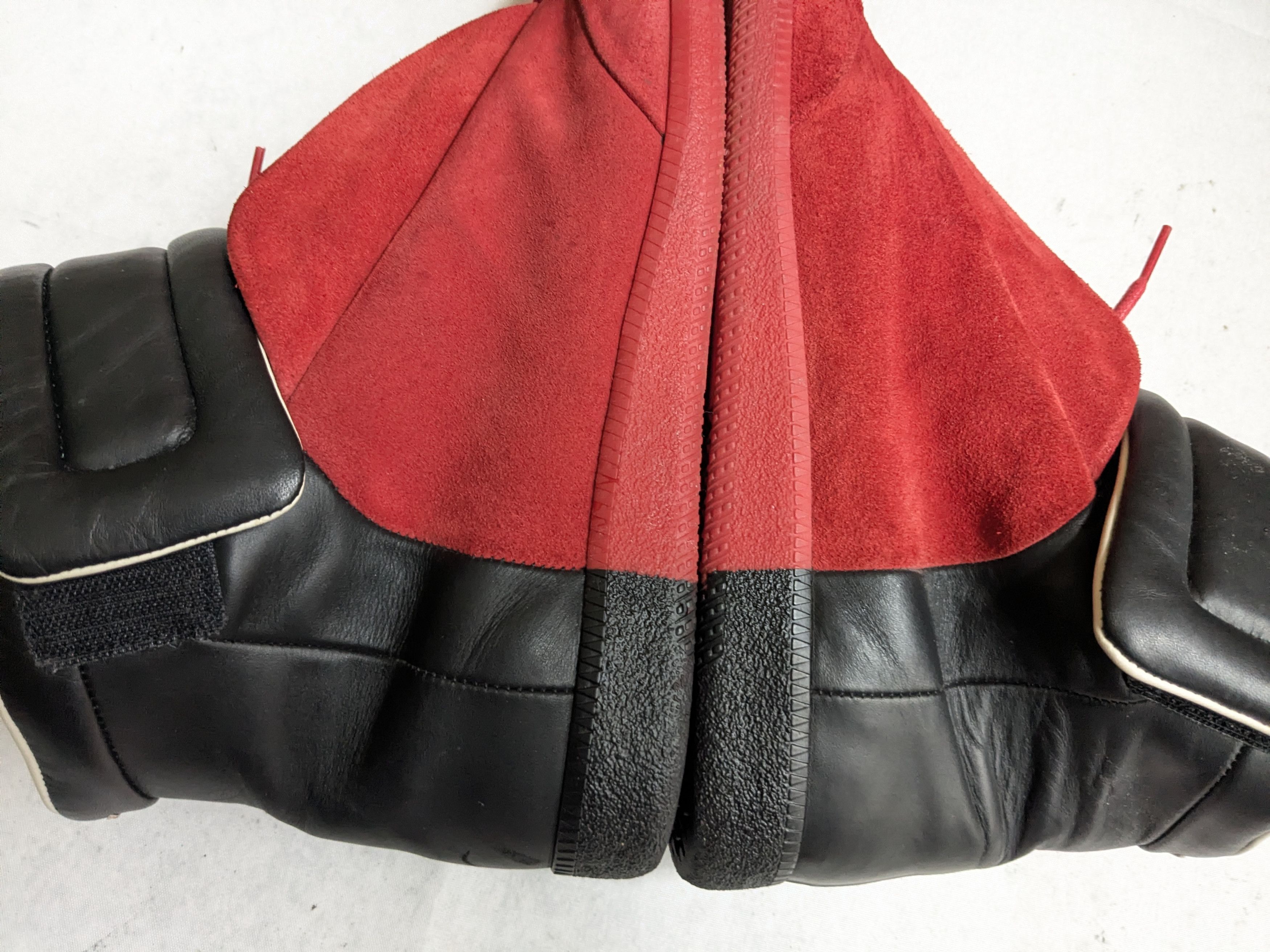 Maison Margiela Maison Margiela Future Red Black 11 44 High Tops Leather Size US 11 / EU 44 - 12 Thumbnail